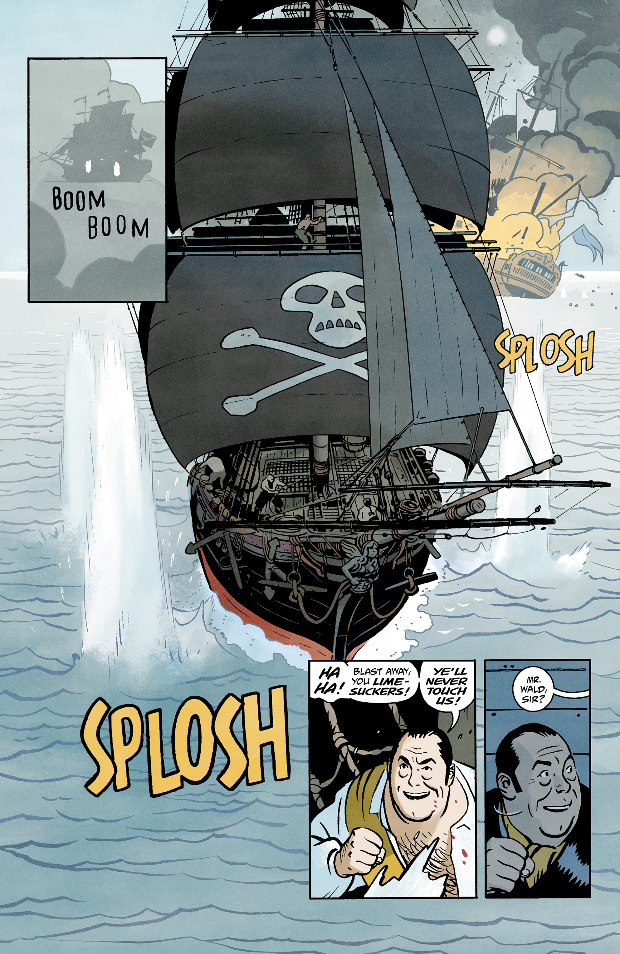 Lobster Johnson: The Pirate's Ghost (2017) issue 1 - Page 10