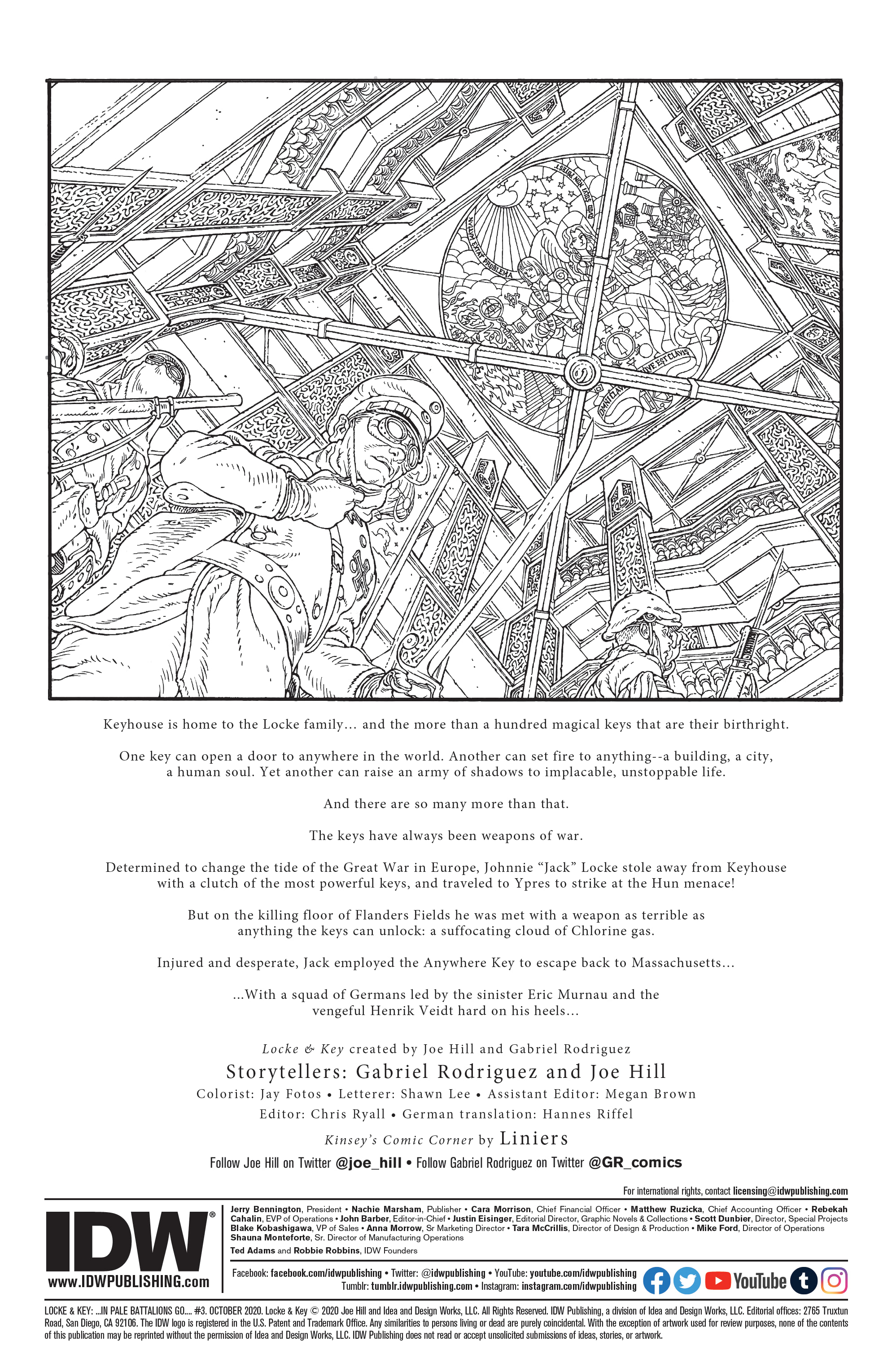 Locke & Key:In Pale Battalions Go… (2020-) Chapter 3 - Page 1