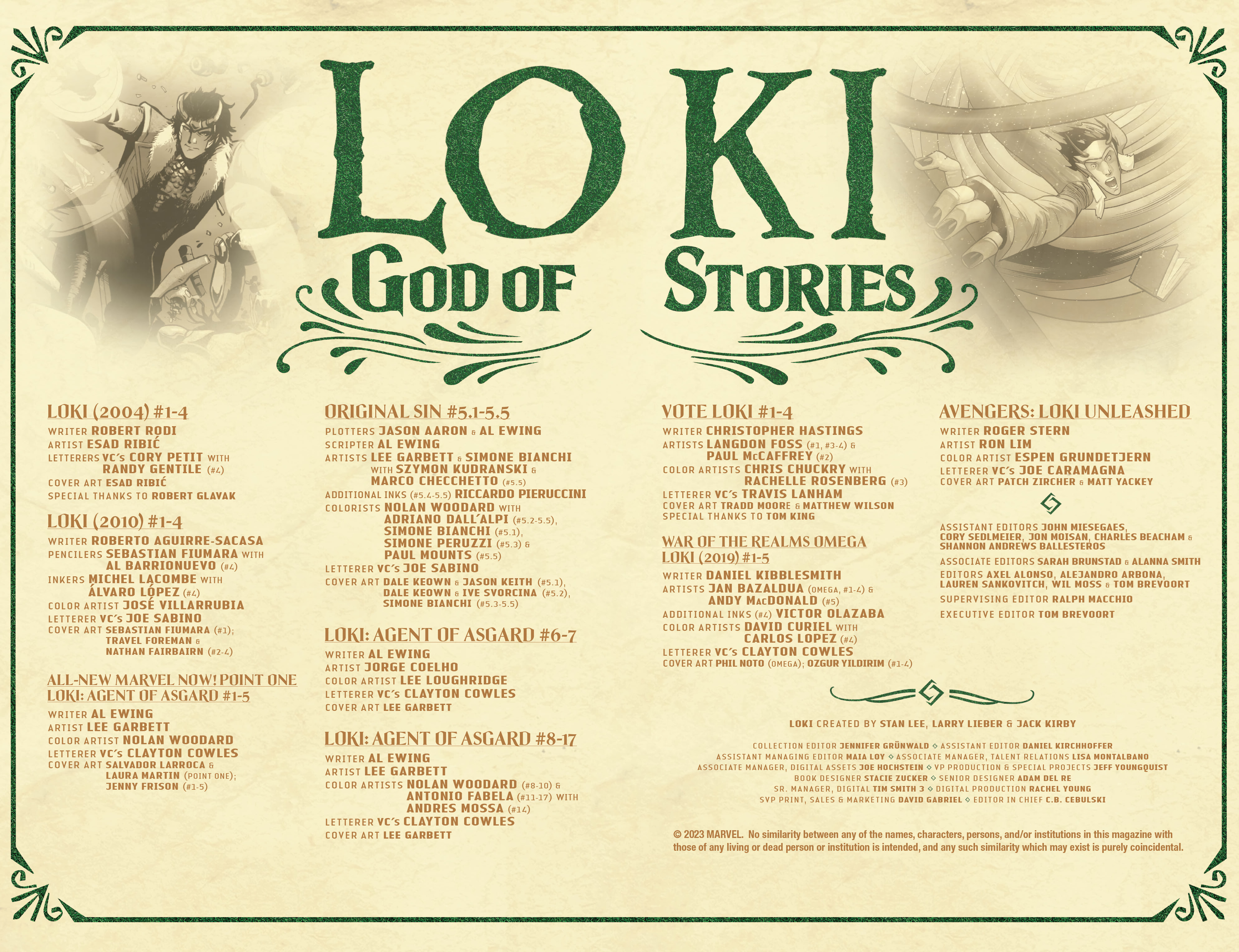 Loki: God Of Stories (2023): Chapter Omnibus - Page 3