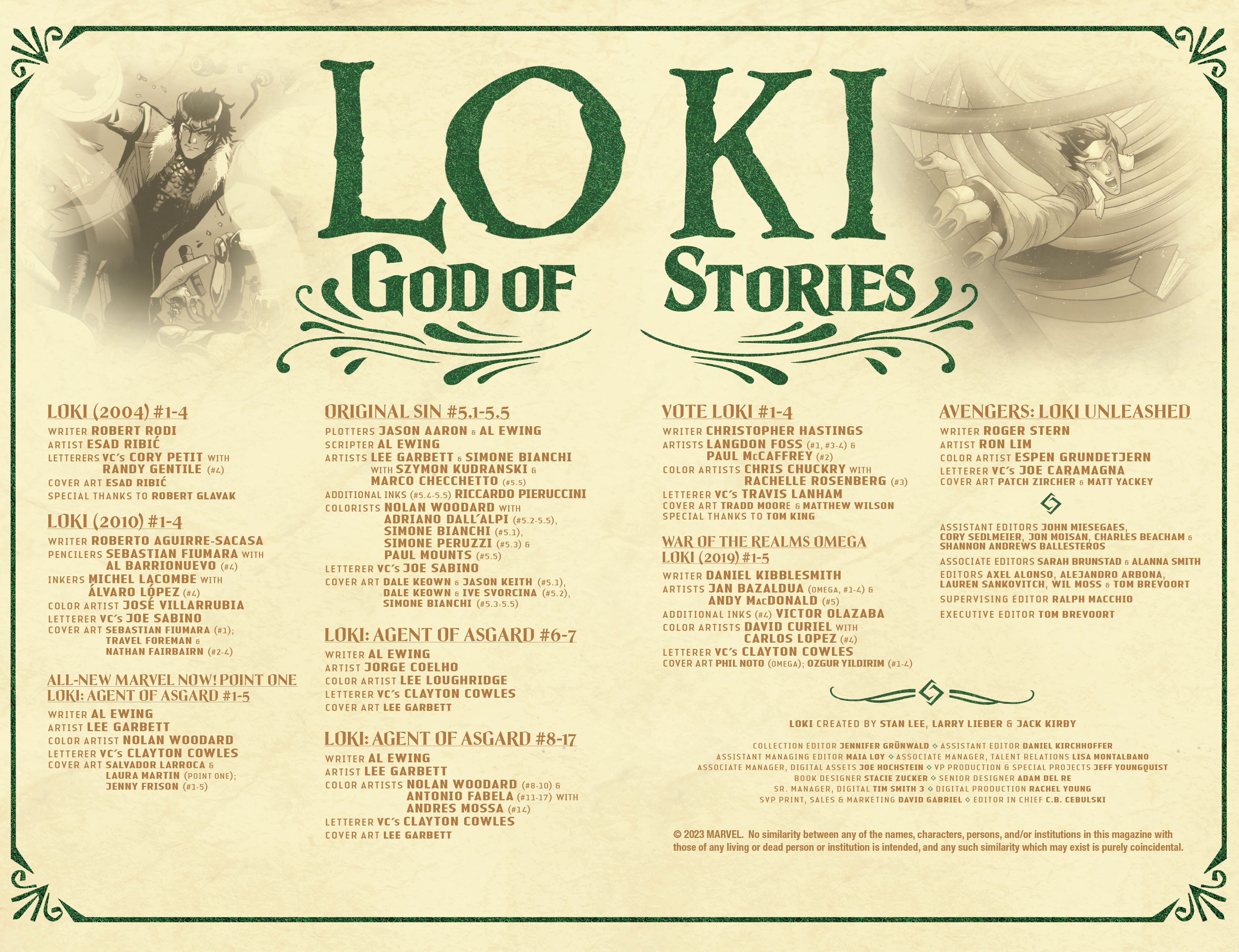 Loki: God Of Stories (2023) issue Omnibus - Page 3