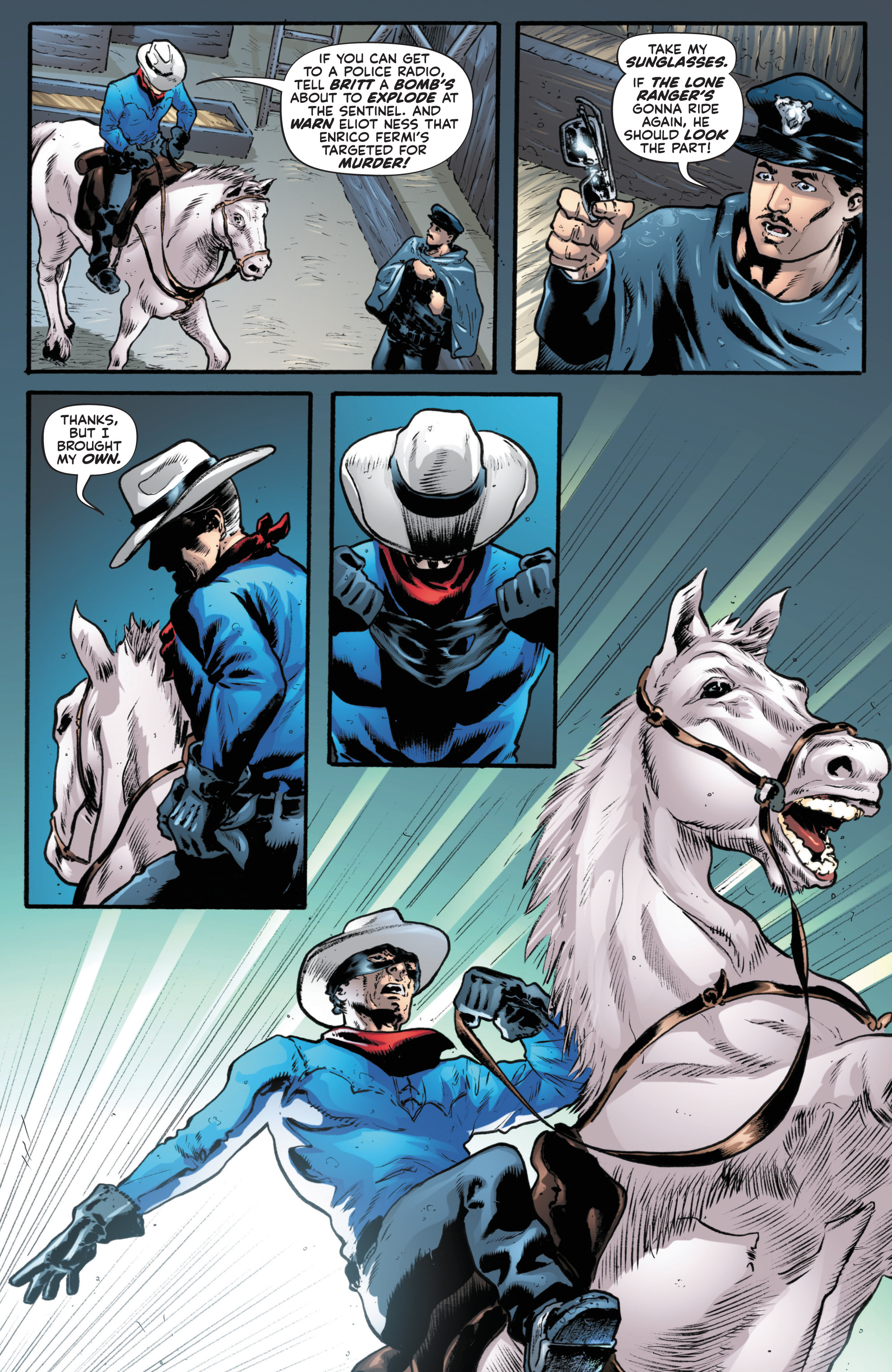 Lone Ranger/Green Hornet: Champions Of Justice issue 1 - Page 106