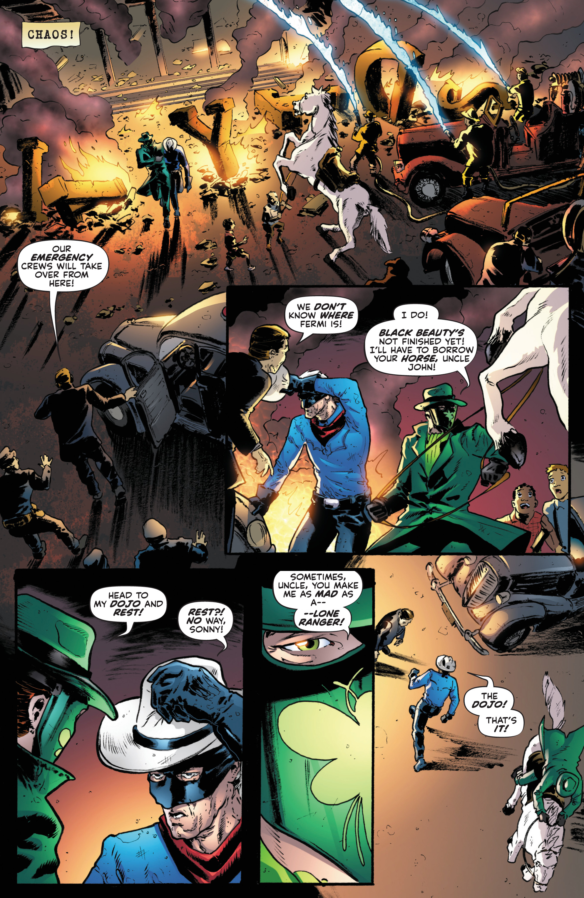 Lone Ranger/Green Hornet: Champions Of Justice issue 1 - Page 109