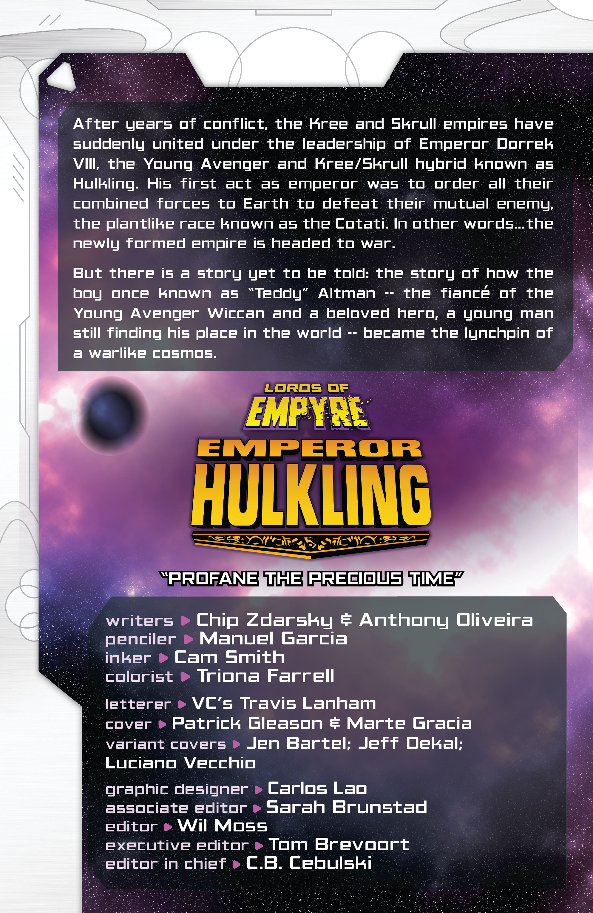 Lords Of Empyre: Emperor Hulkling (2020) issue 1 - Page 5