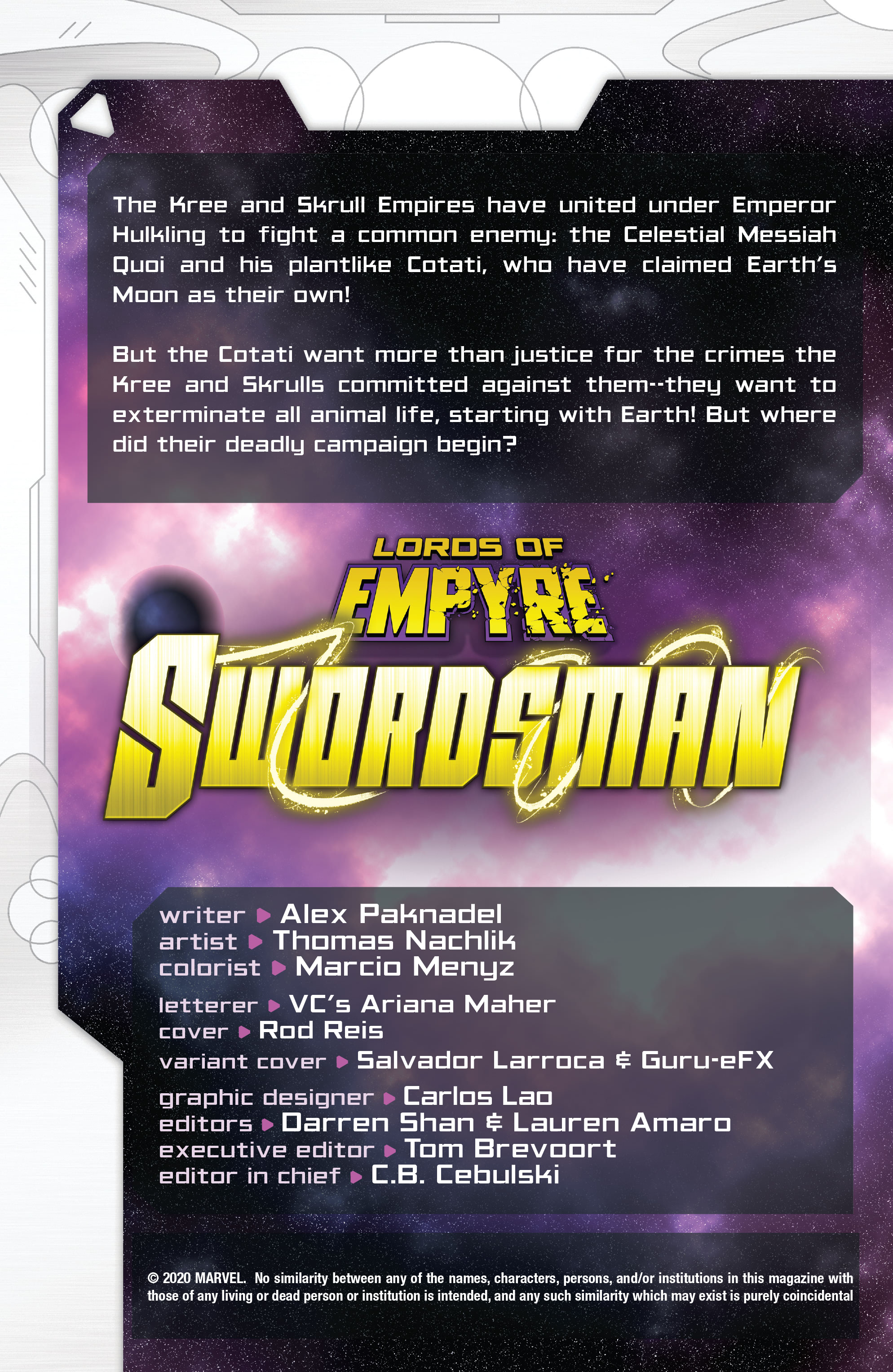Lords Of Empyre: Swordsman (2020): Chapter 1 - Page 3