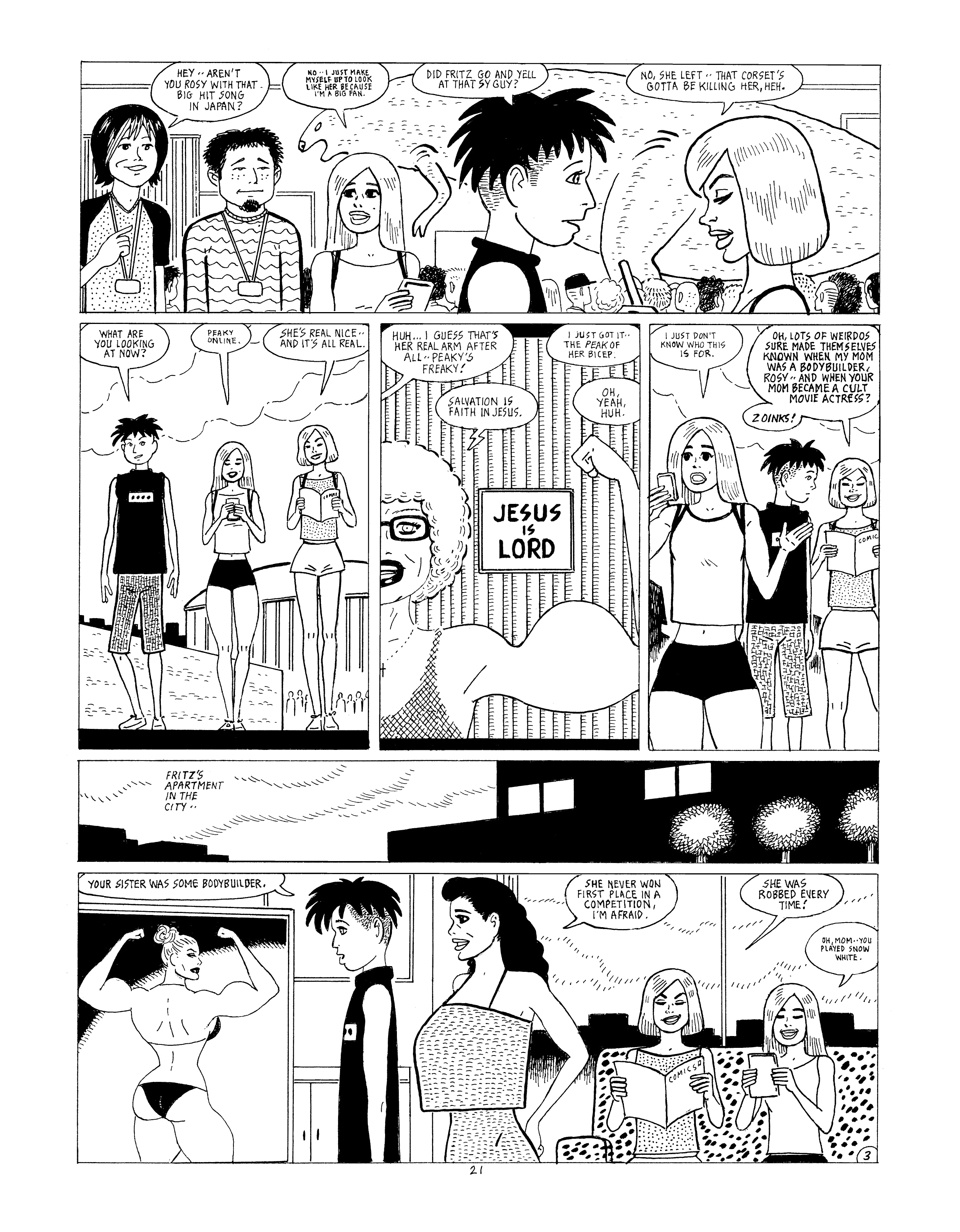 Love and Rockets (2016-) issue 11 - Page 23