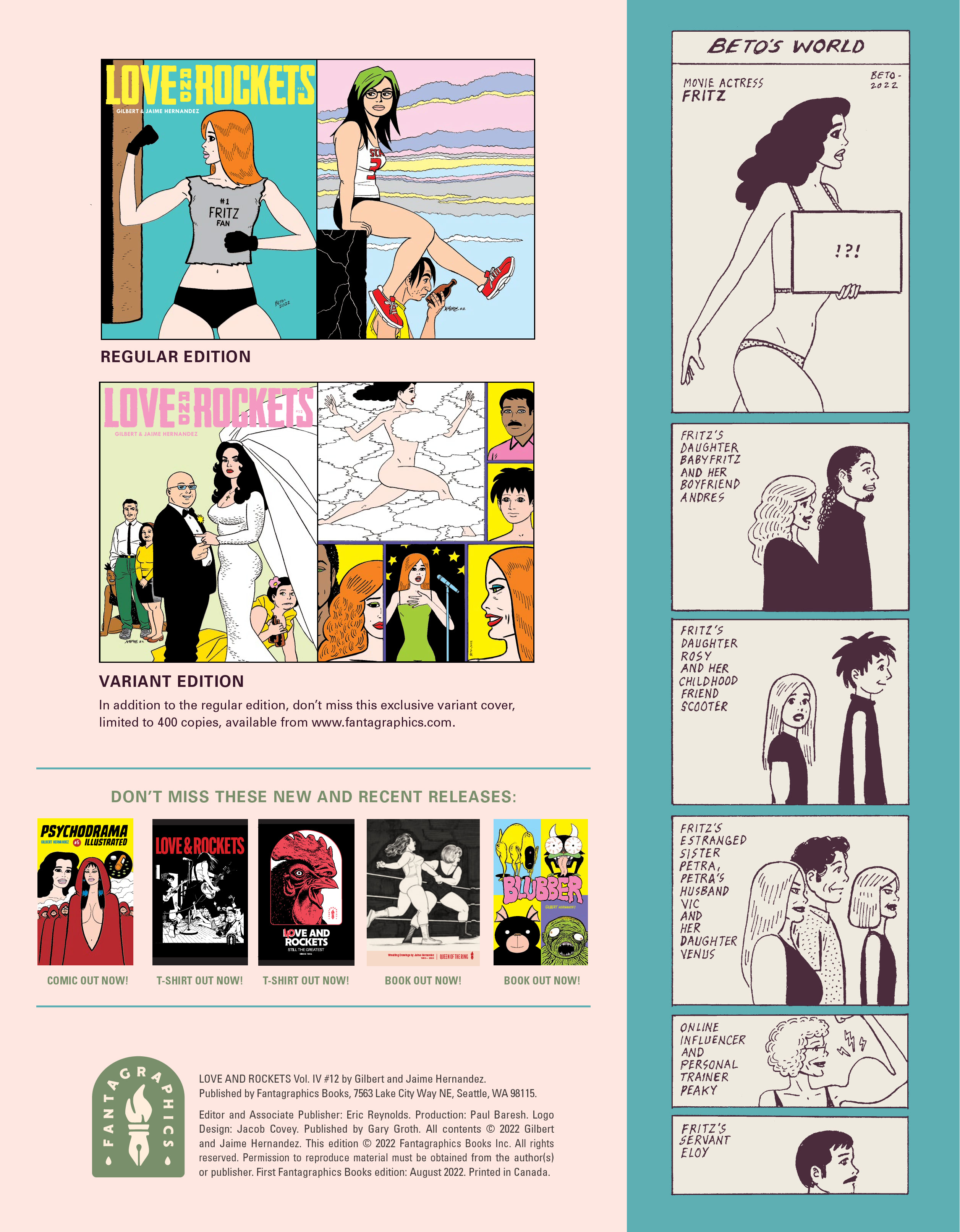 Love and Rockets (2016-): Chapter 12 - Page 2