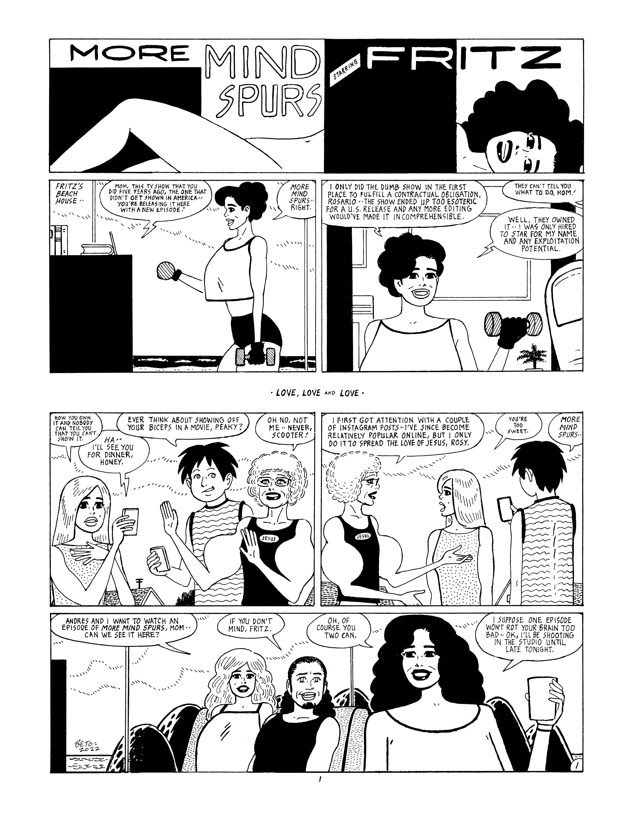 Love and Rockets (2016-): Chapter 12 - Page 3
