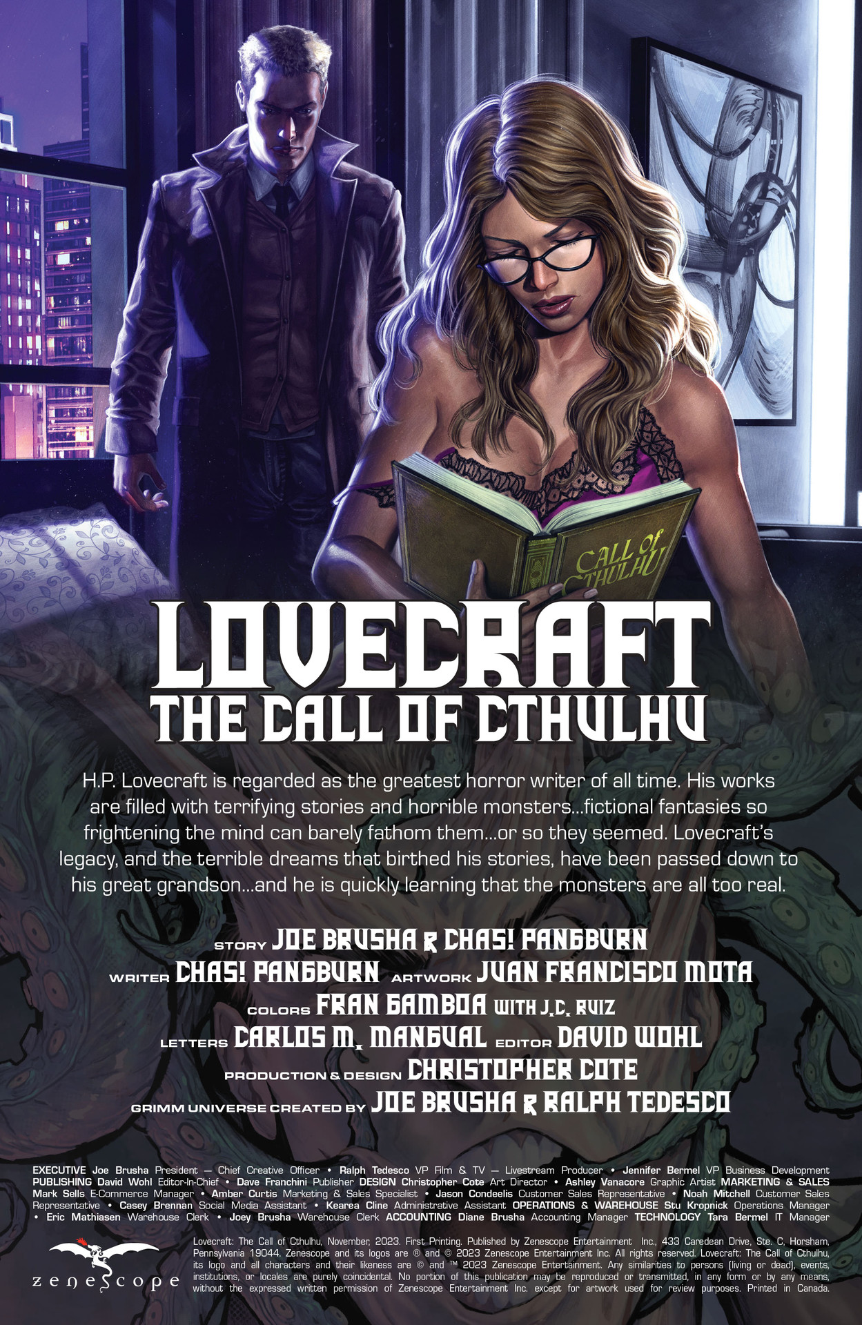 Lovecraft: The Call of Cthulhu (2023-): Chapter 1 - Page 2