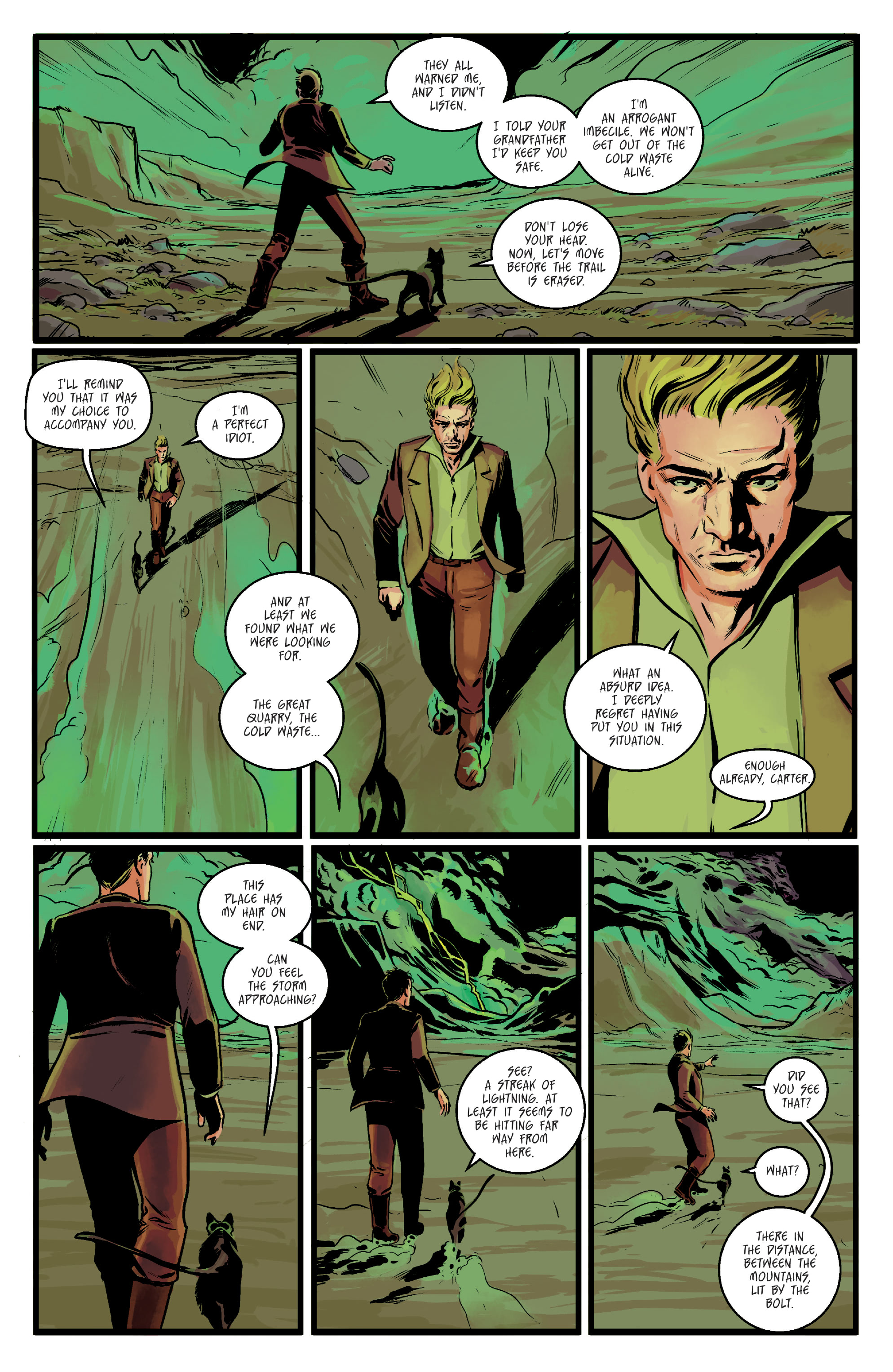 Lovecraft Unknown Kadath (2022-) Chapter 6 - Page 1