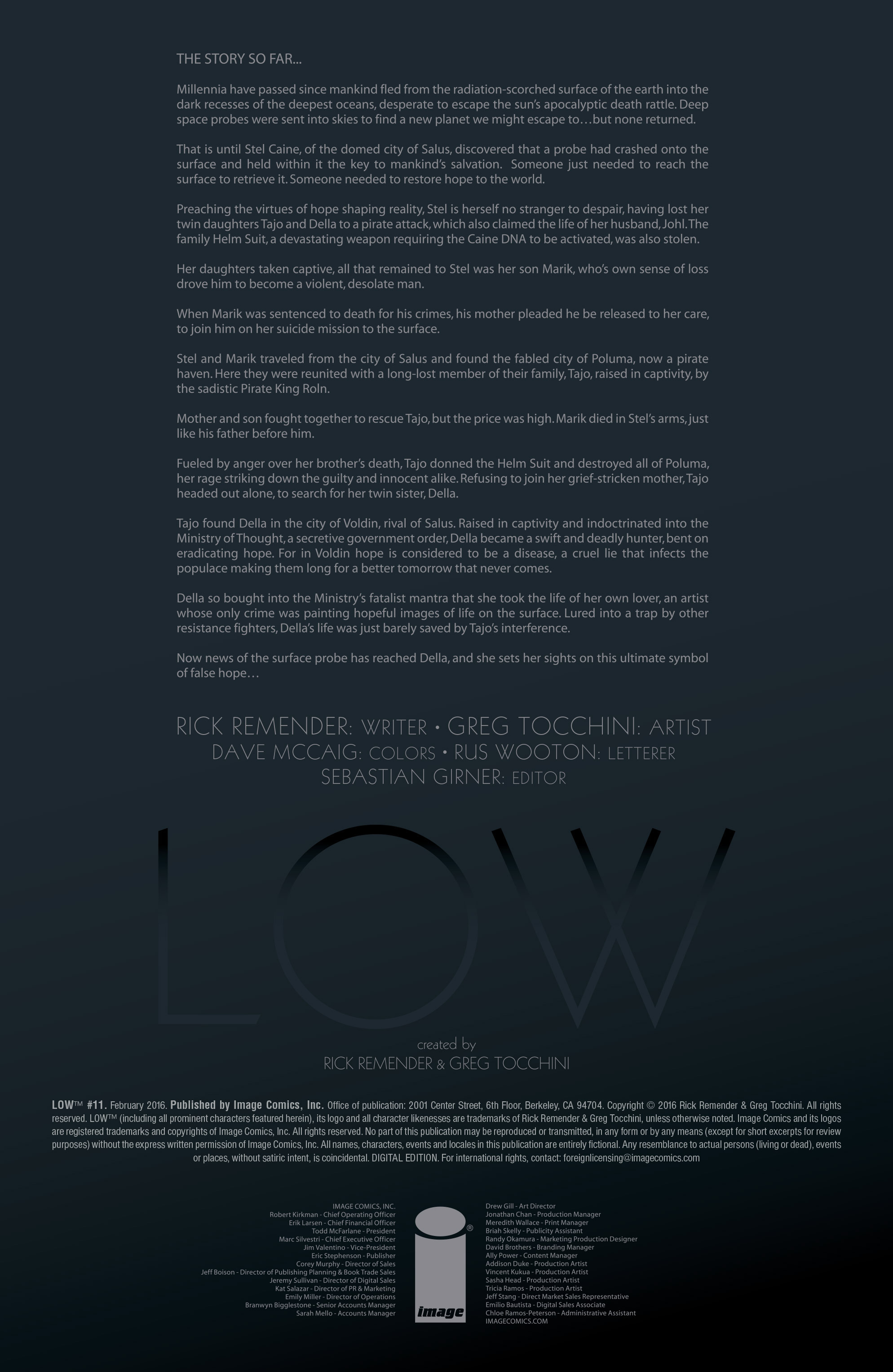Low (2016): Chapter 11 - Page 2