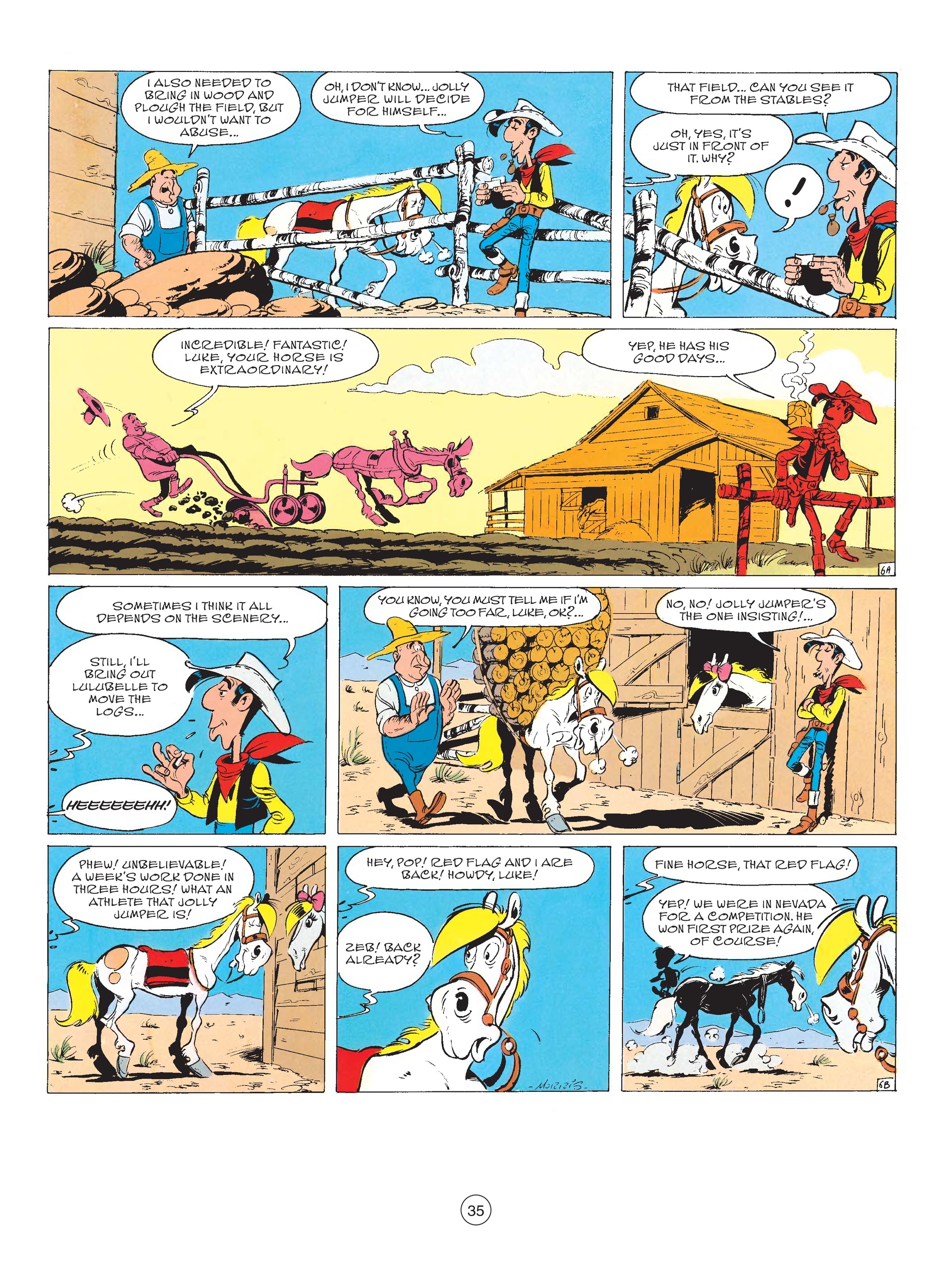 Lucky Luke (2006-) issue 60 - Page 37