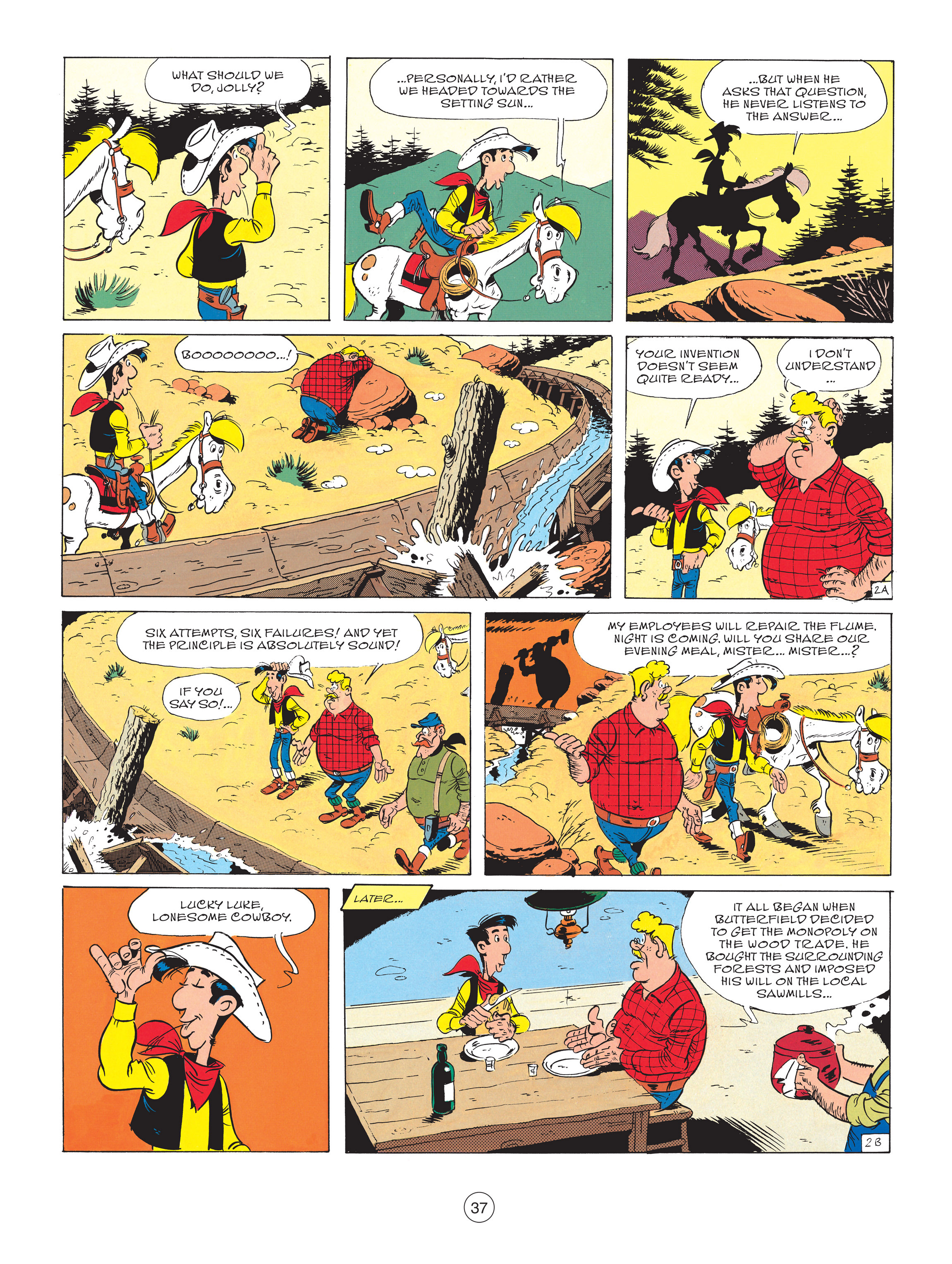 Lucky Luke (2006-) issue 62 - Page 38