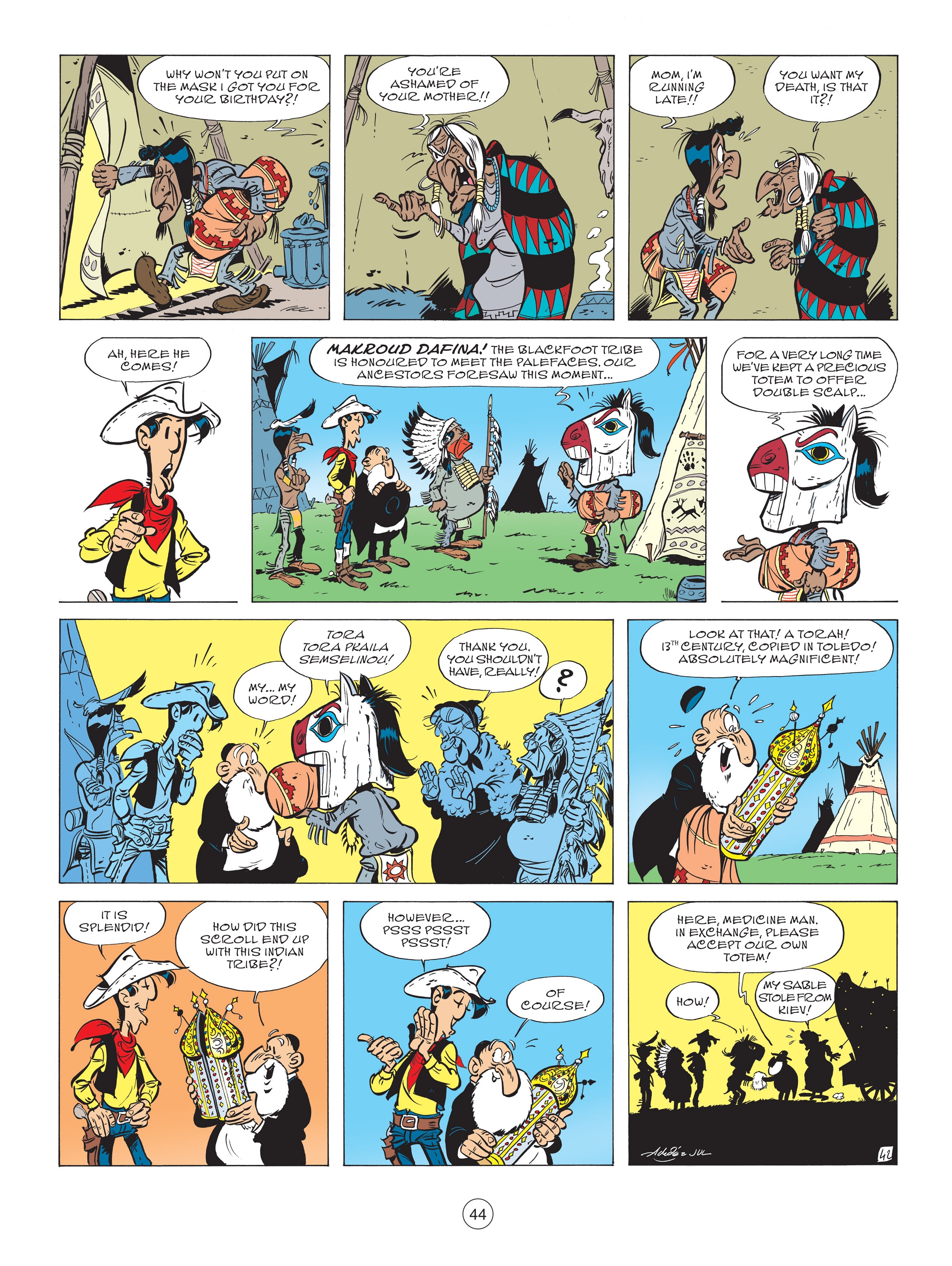 Lucky Luke (2006-) issue 66 - Page 45