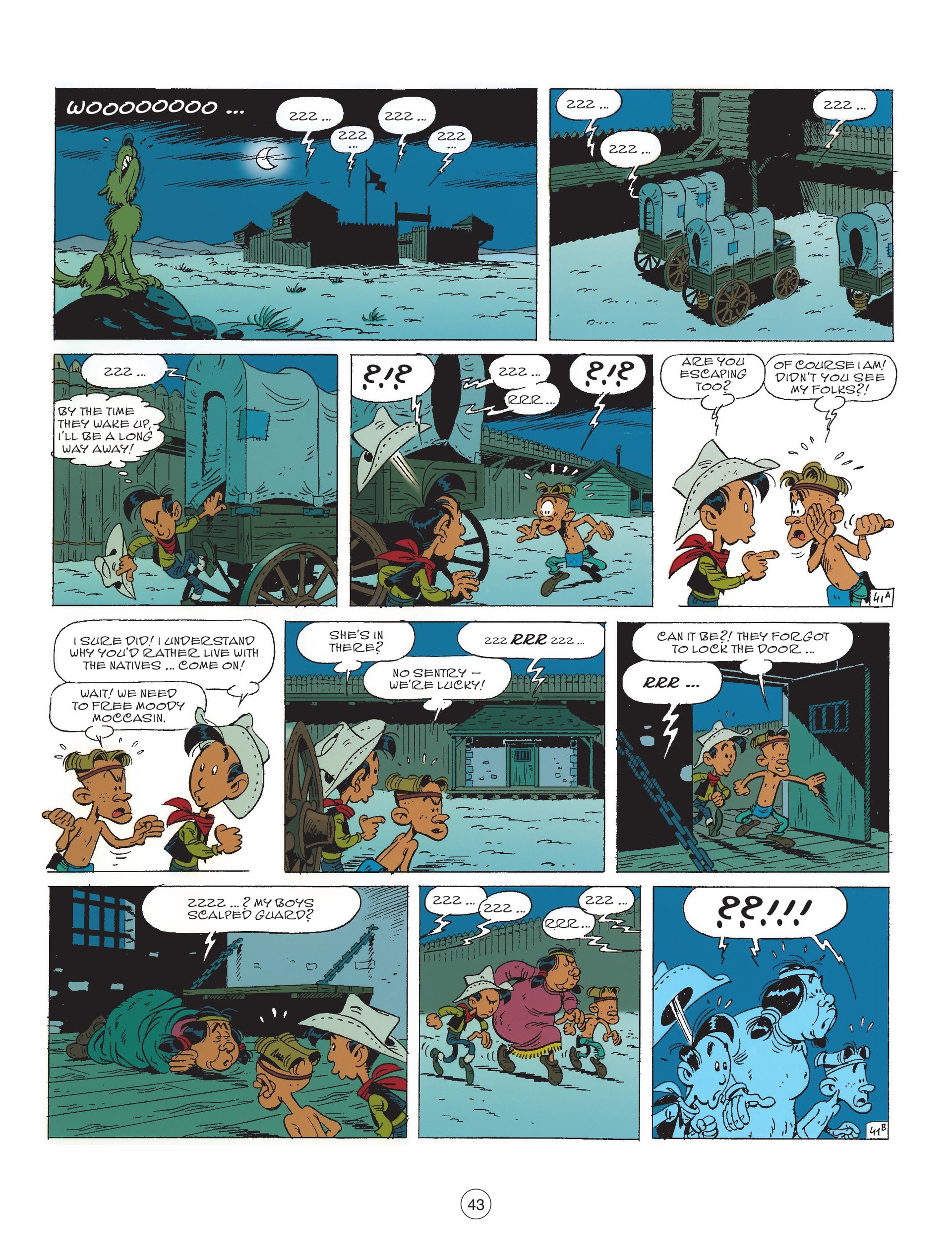 Lucky Luke (2006-) issue 69 - Page 45