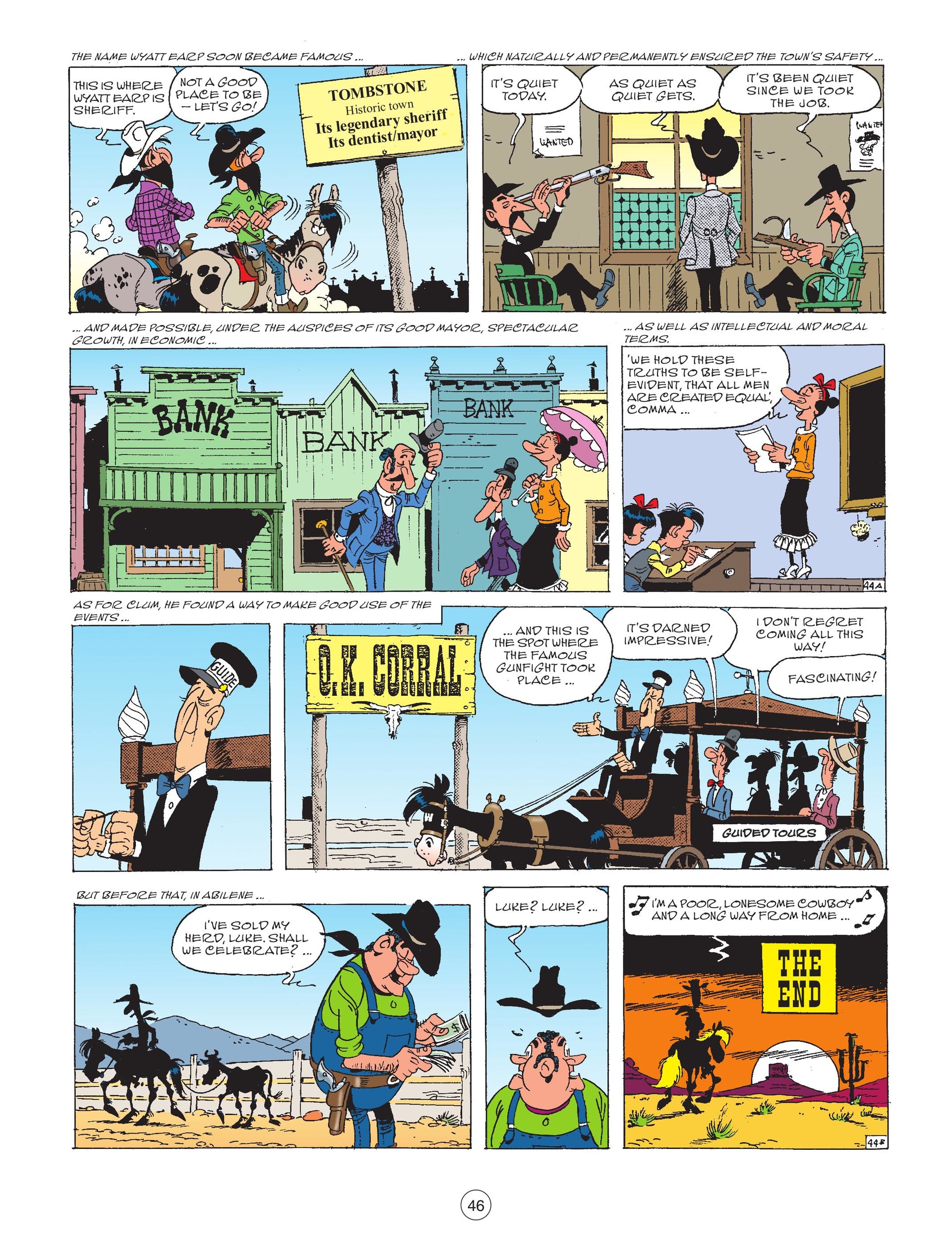 Lucky Luke (2006-) issue 70 - Page 48