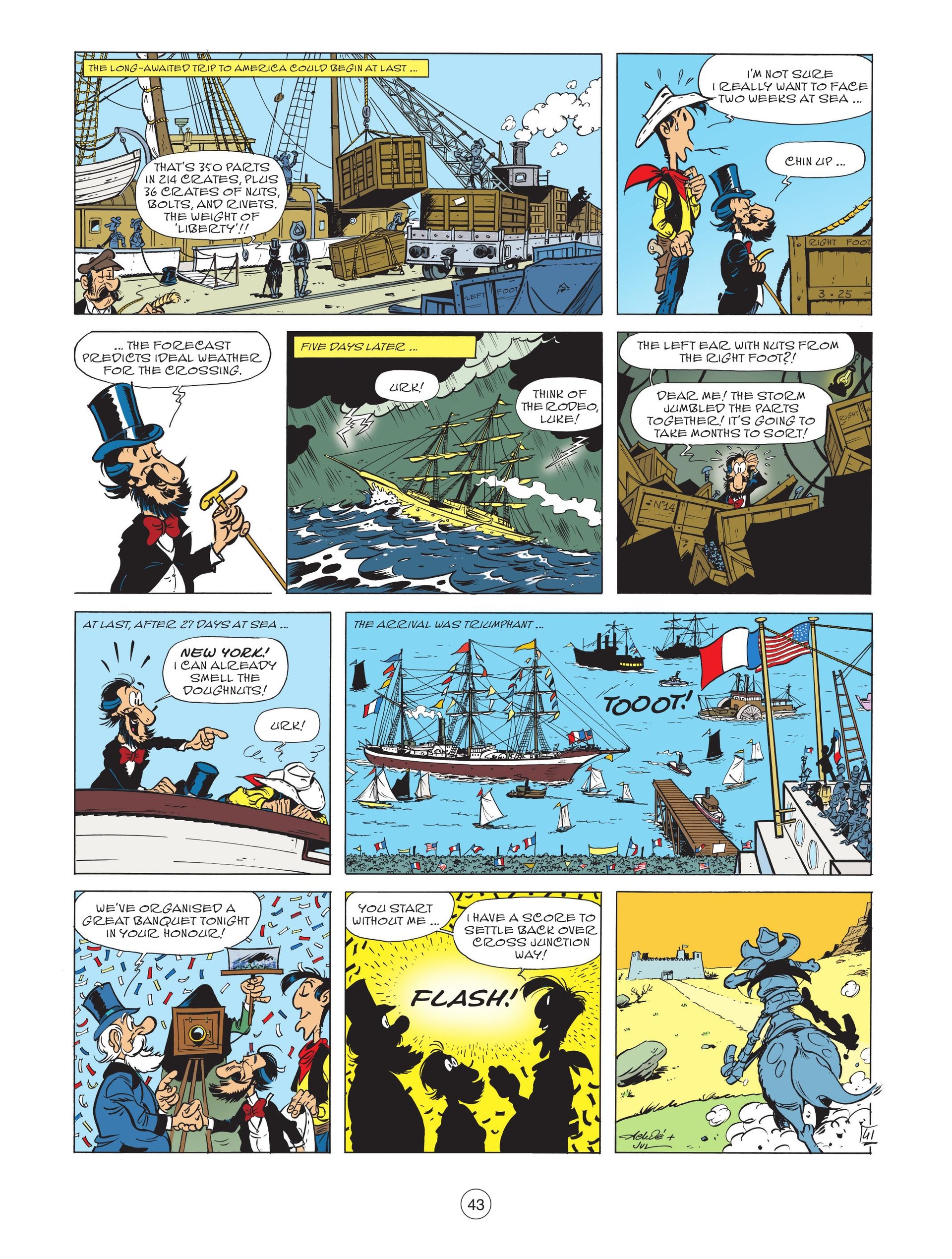 Lucky Luke (2006-) issue 71 - Page 45