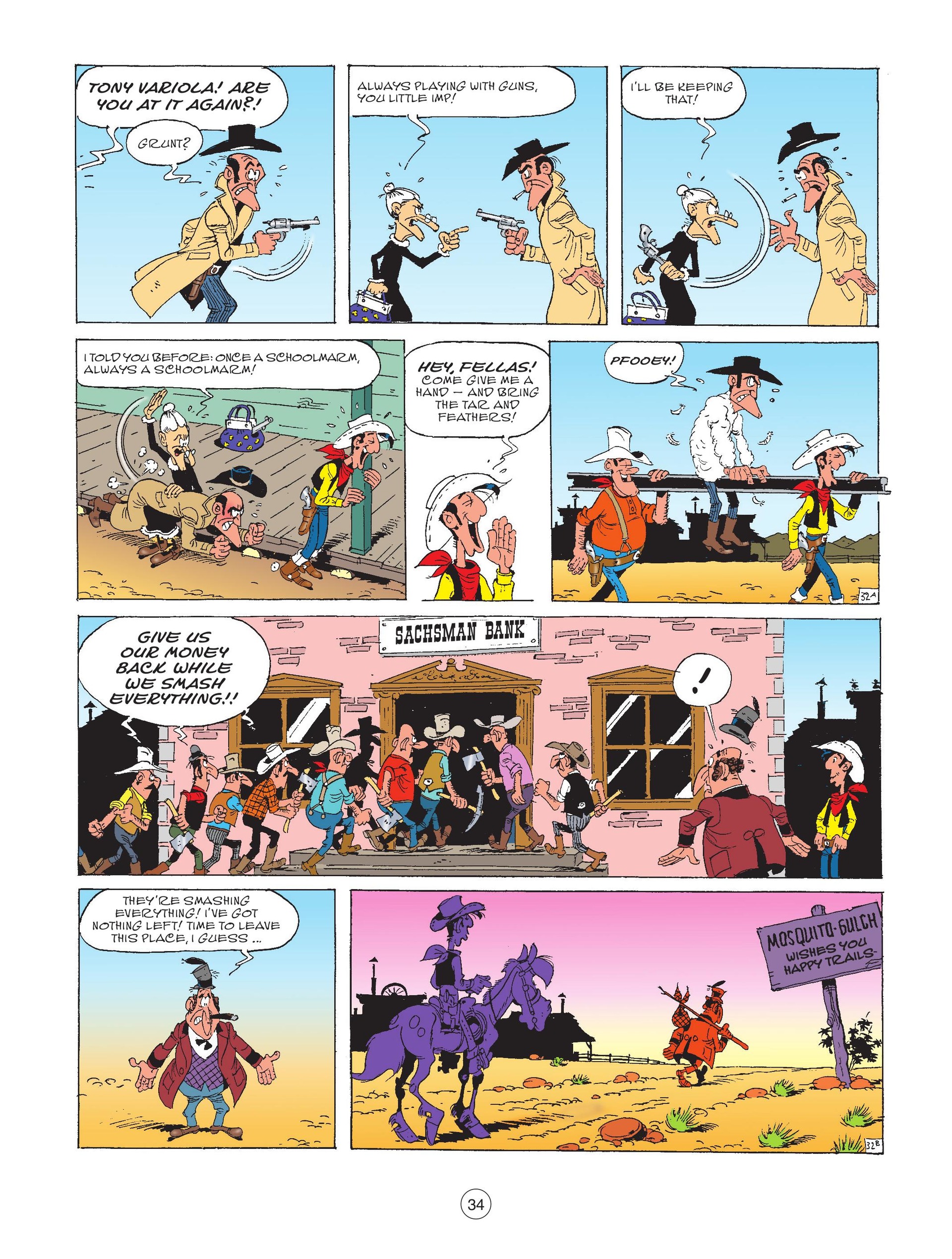 Lucky Luke (2006-) issue 72 - Page 36