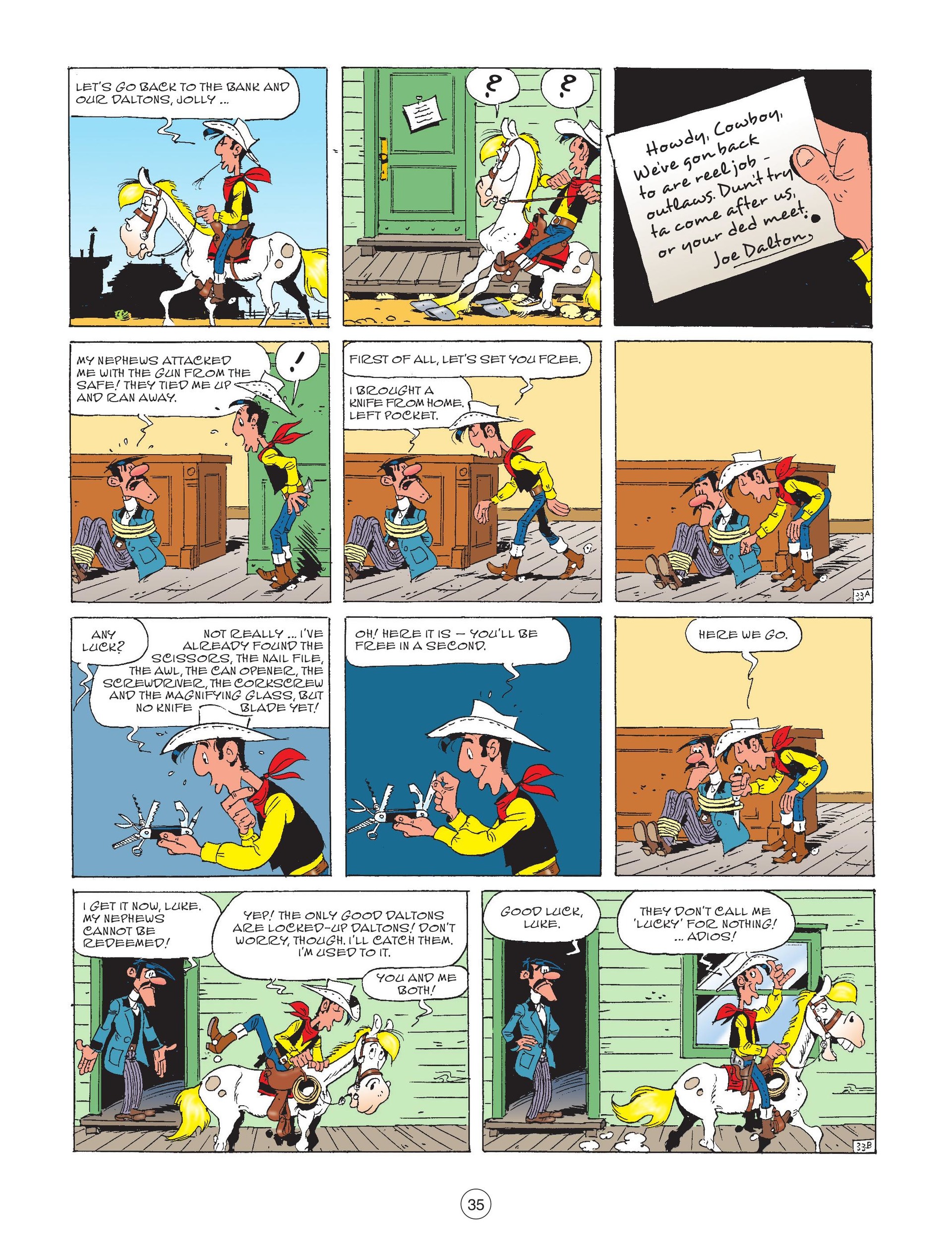 Lucky Luke (2006-) issue 72 - Page 37