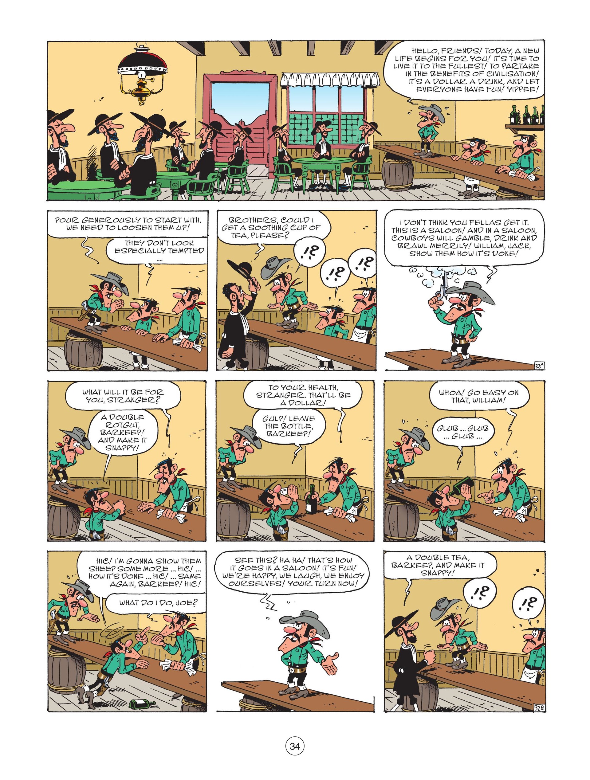 Lucky Luke (2006-) issue 73 - Page 36