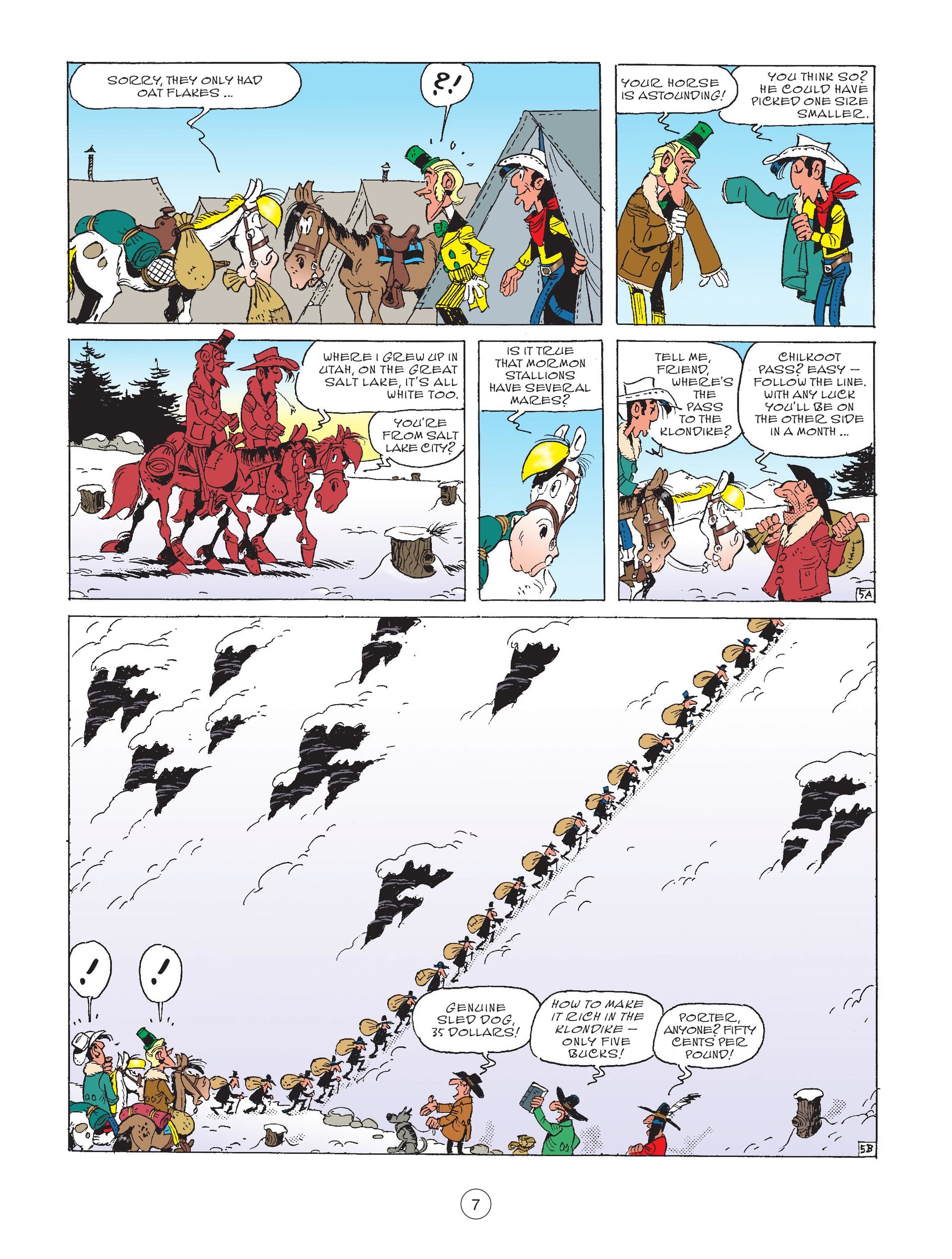 Lucky Luke (2006-) issue 74 - Page 9