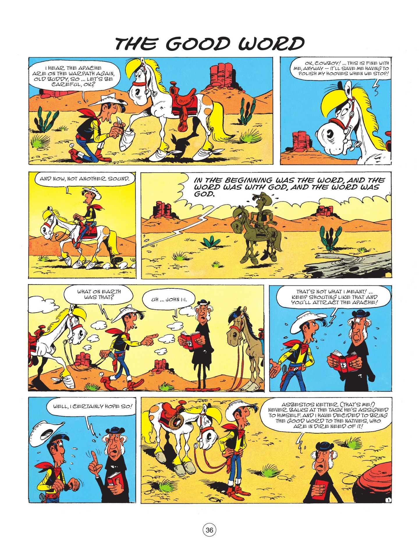 Lucky Luke (2006-) issue 81 - Page 38