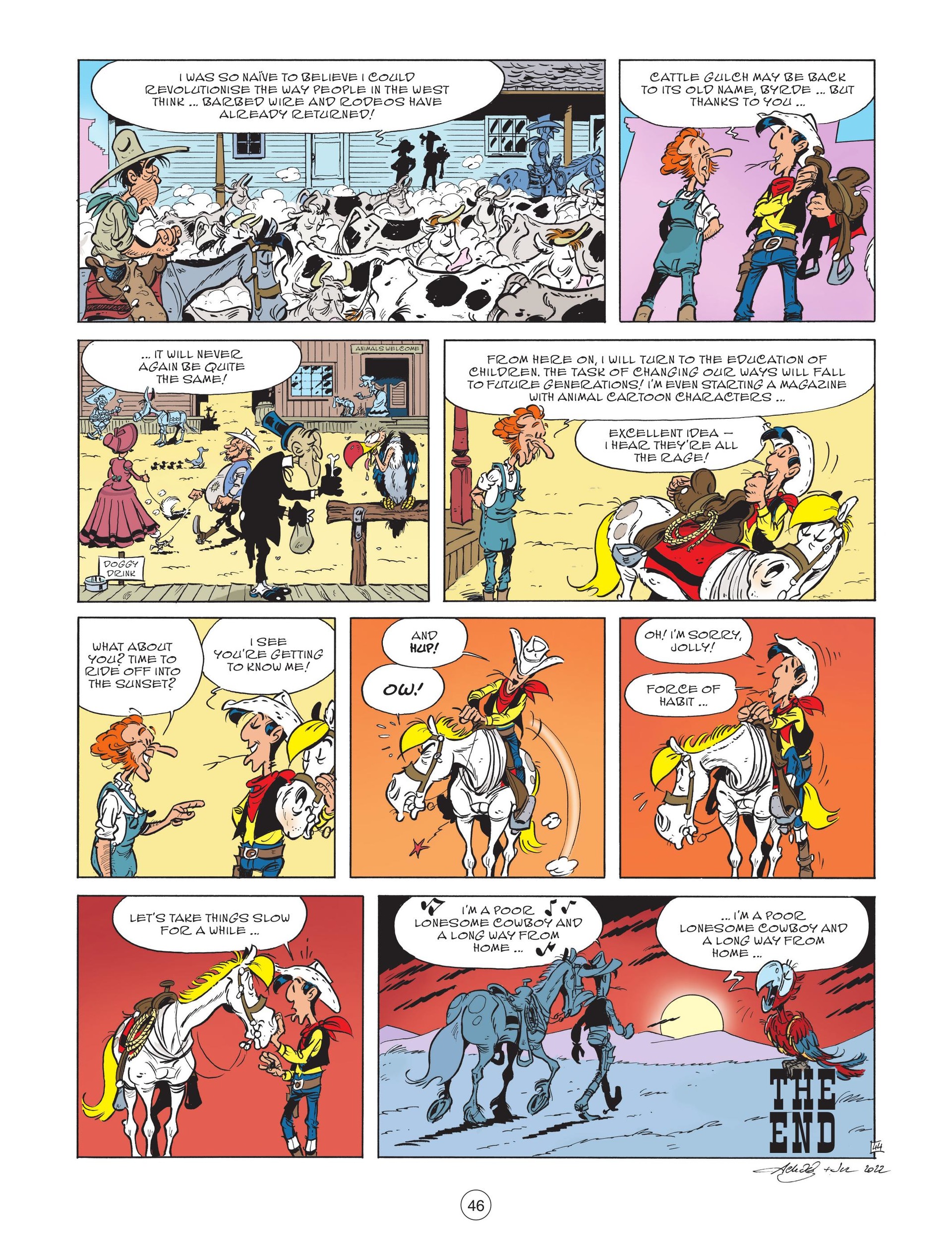 Lucky Luke (2006-) issue 82 - Page 48