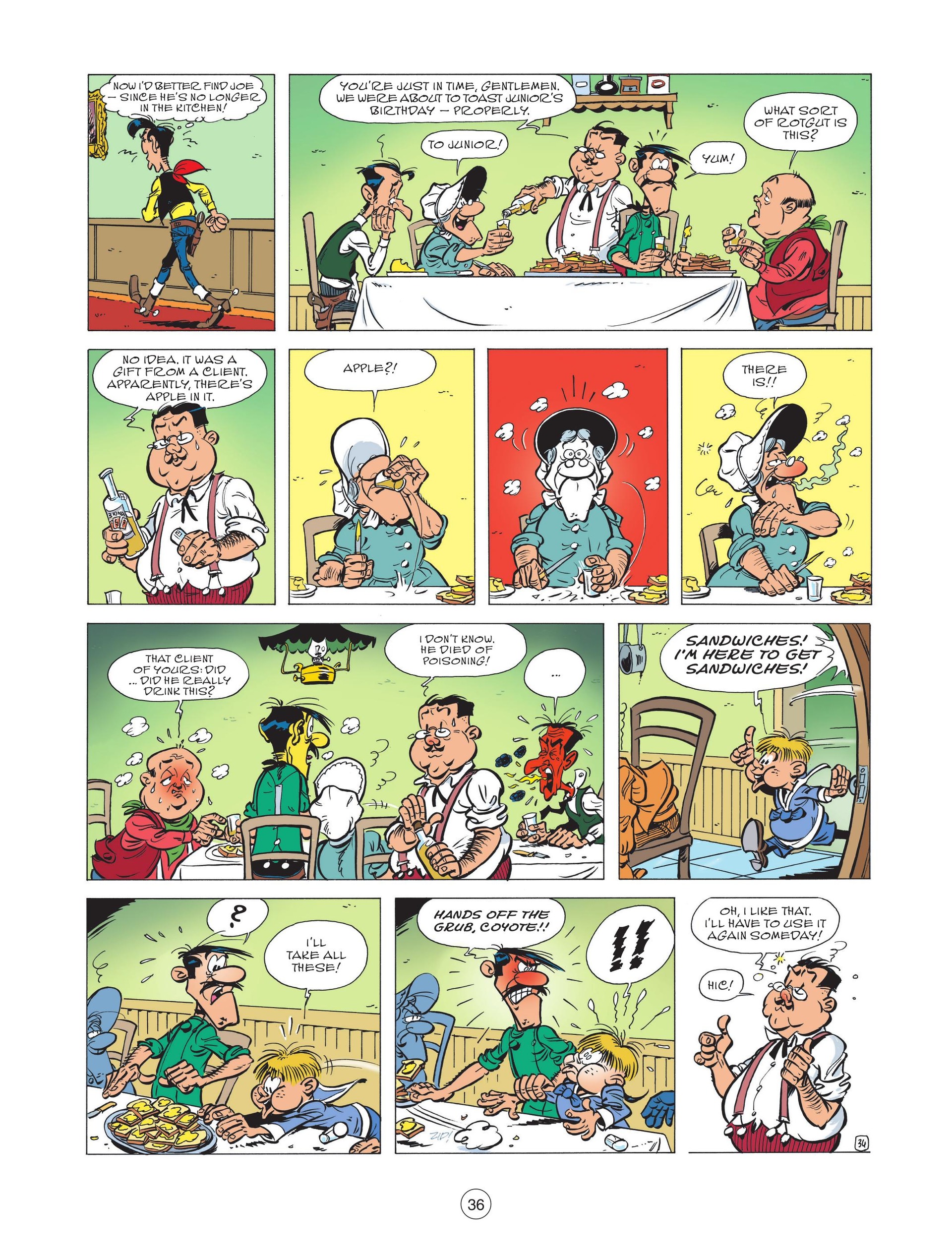 Lucky Luke (2006-) issue 78 - Page 38