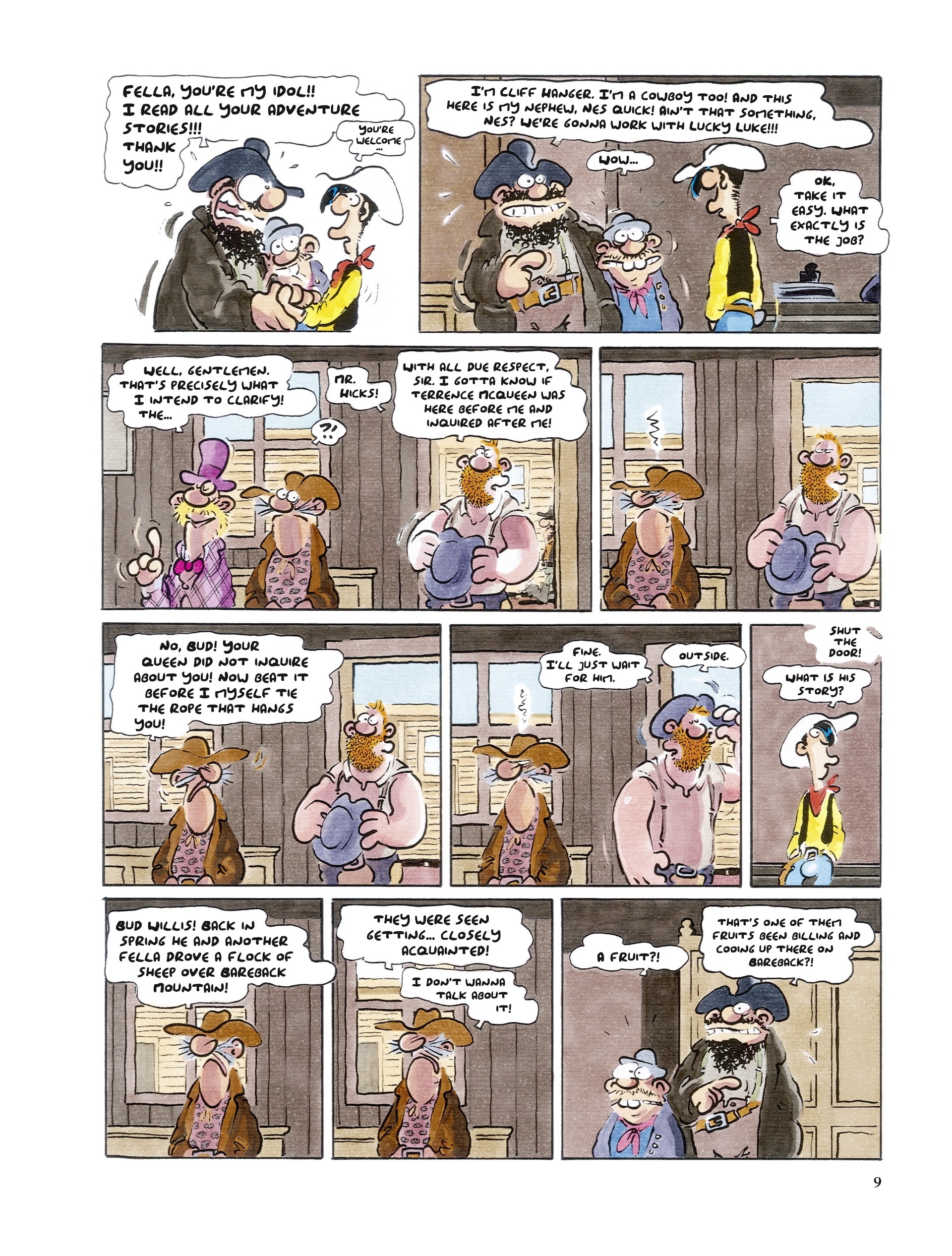 Lucky Luke: Swiss Bliss (2021-) issue 1 - Page 9