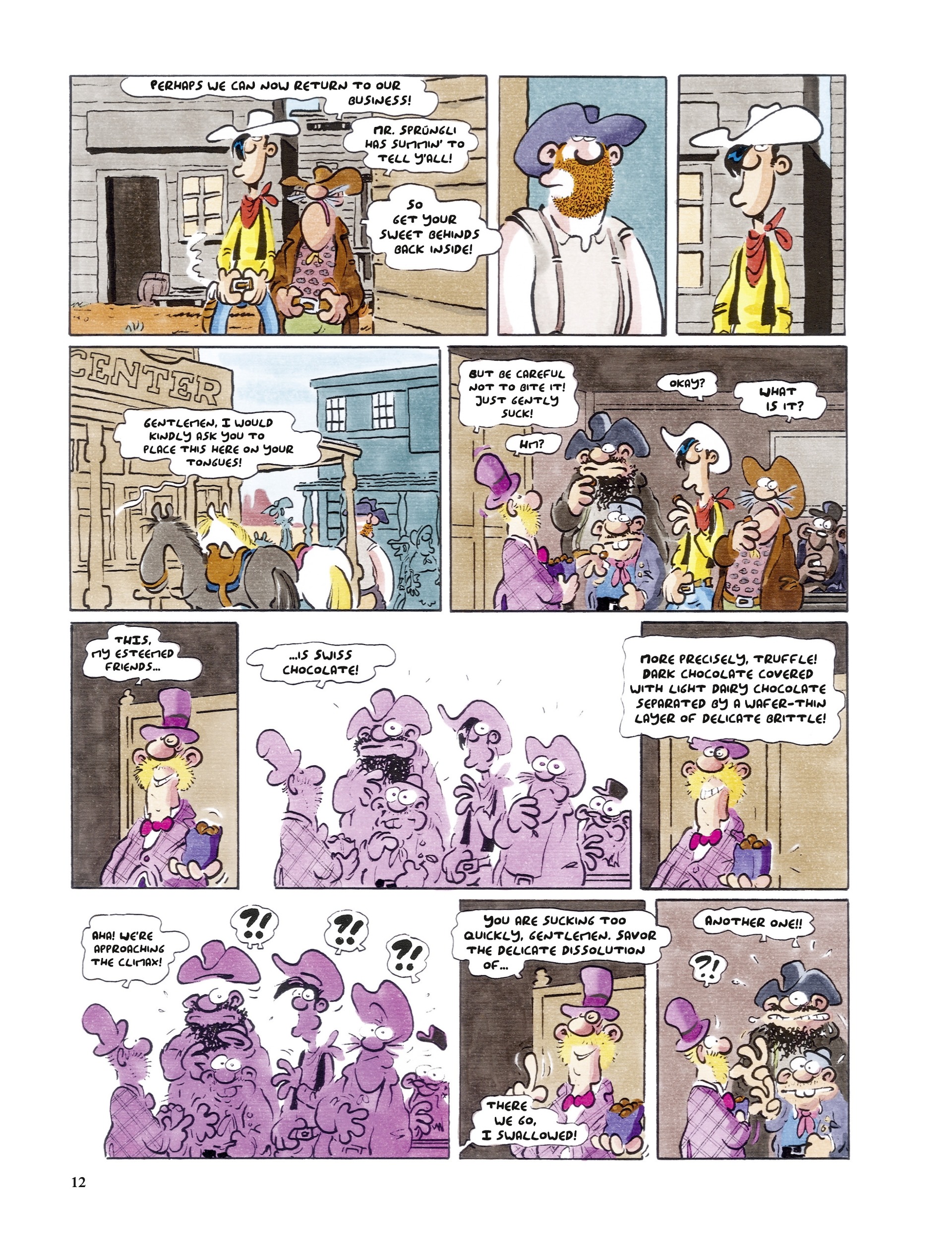 Lucky Luke: Swiss Bliss (2021-) issue 1 - Page 12