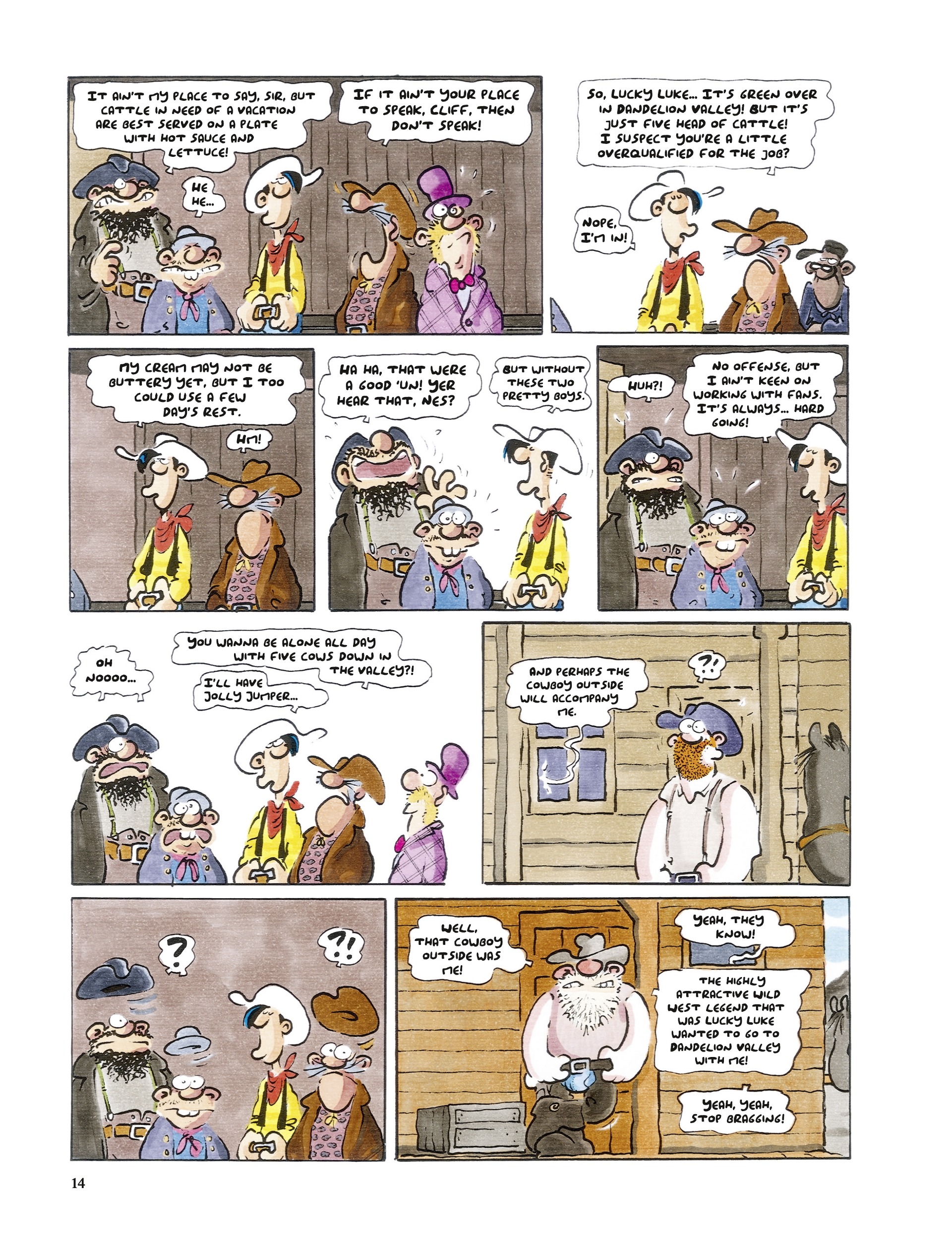 Lucky Luke: Swiss Bliss (2021-) issue 1 - Page 14