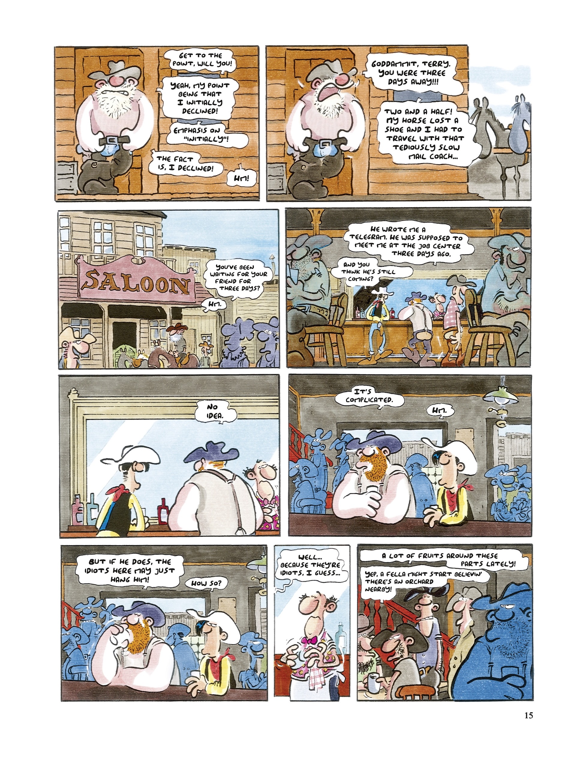 Lucky Luke: Swiss Bliss (2021-) issue 1 - Page 15