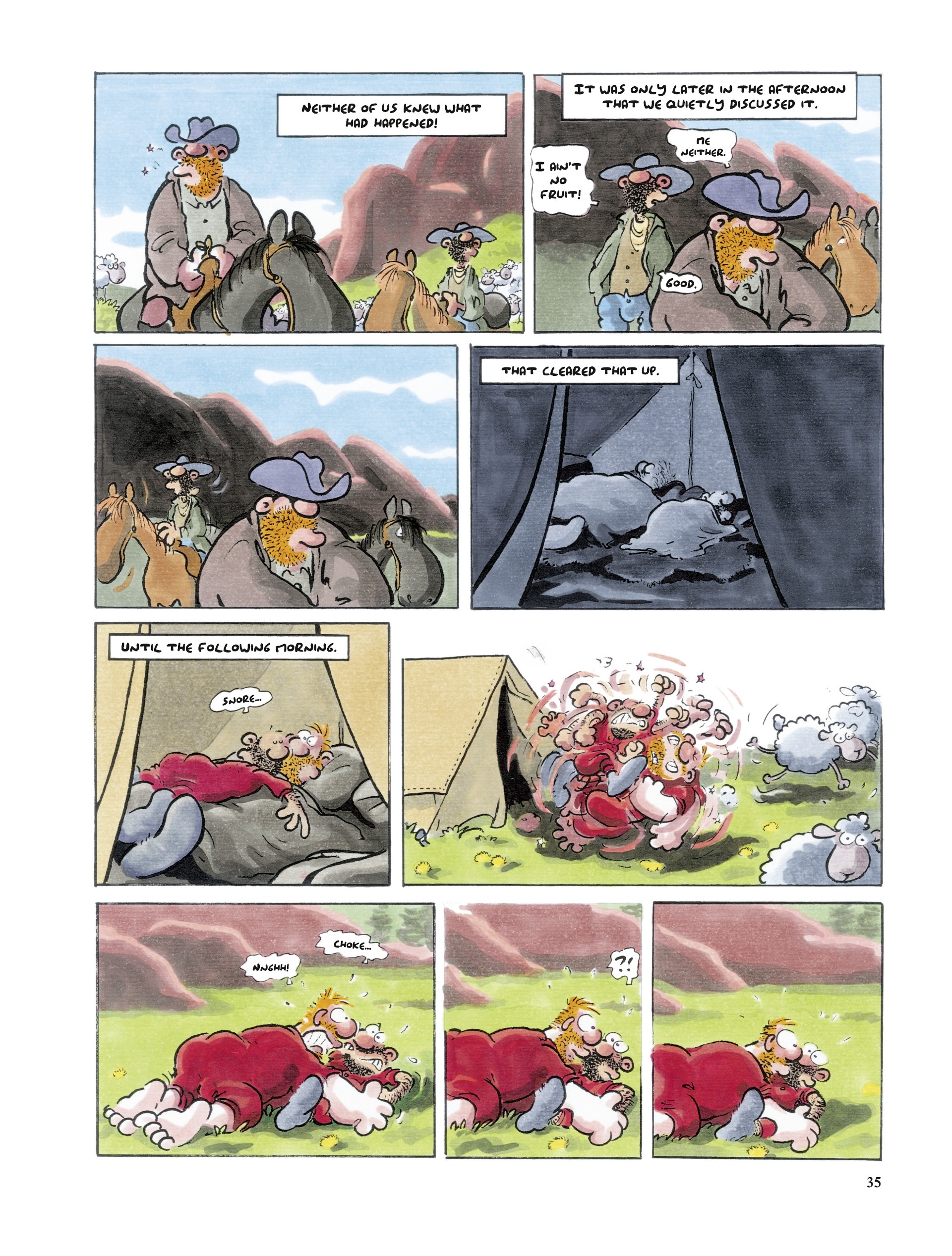 Lucky Luke: Swiss Bliss (2021-) issue 1 - Page 35