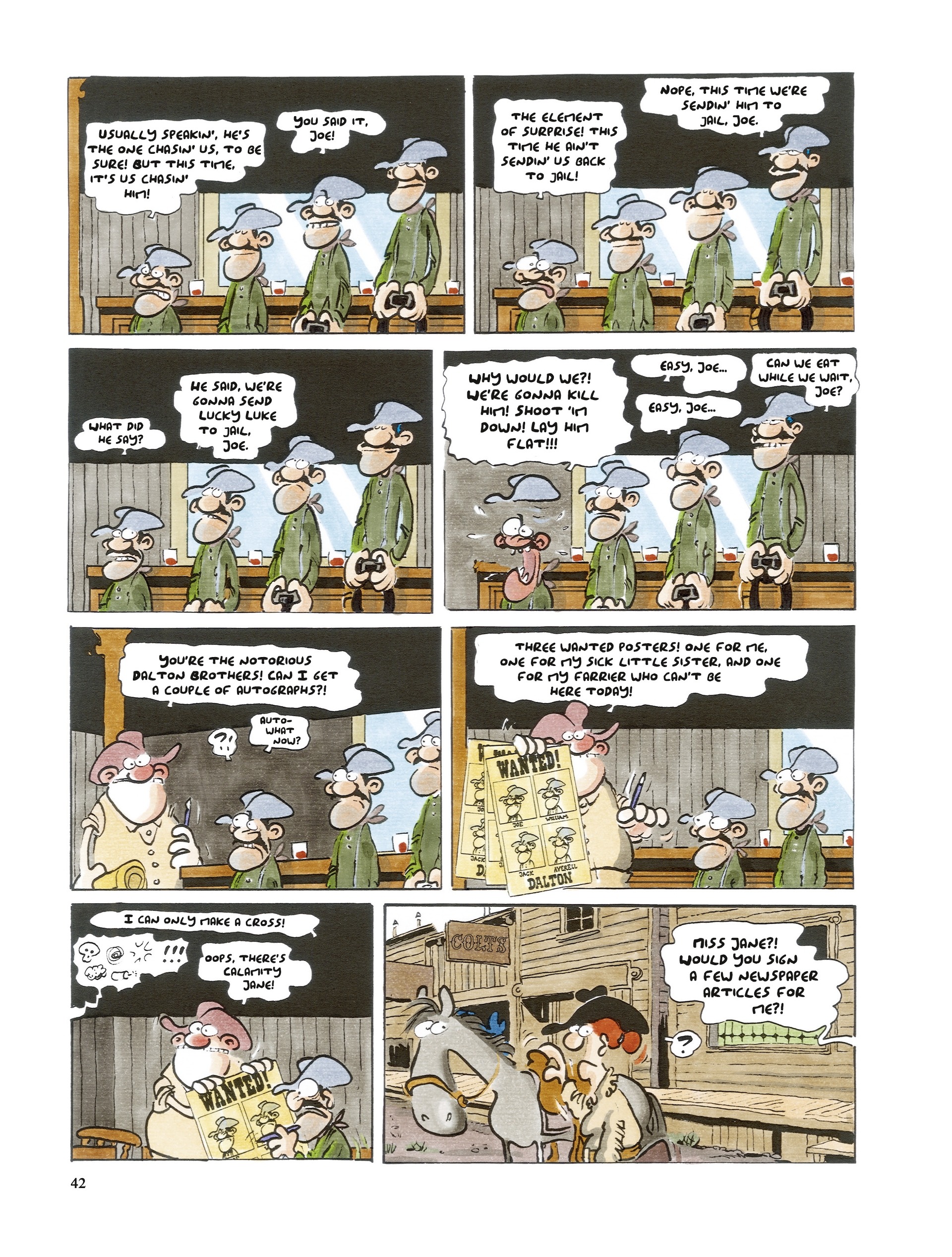 Lucky Luke: Swiss Bliss (2021-) issue 1 - Page 42