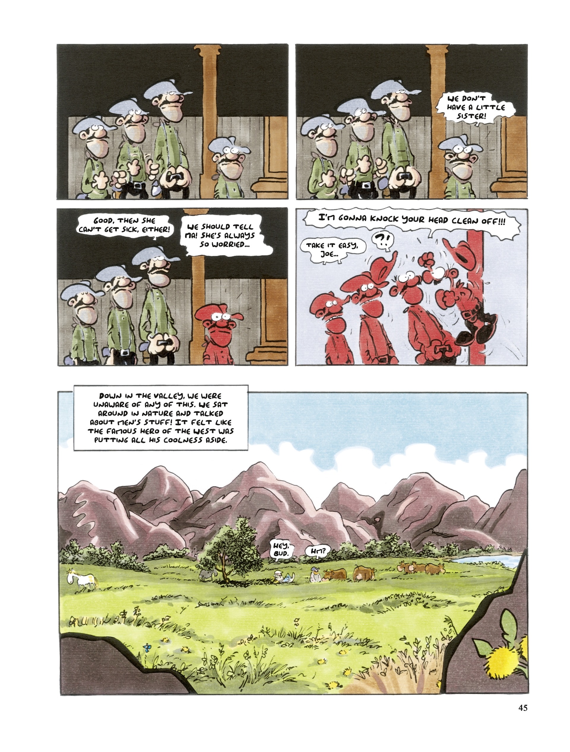 Lucky Luke: Swiss Bliss (2021-) issue 1 - Page 45