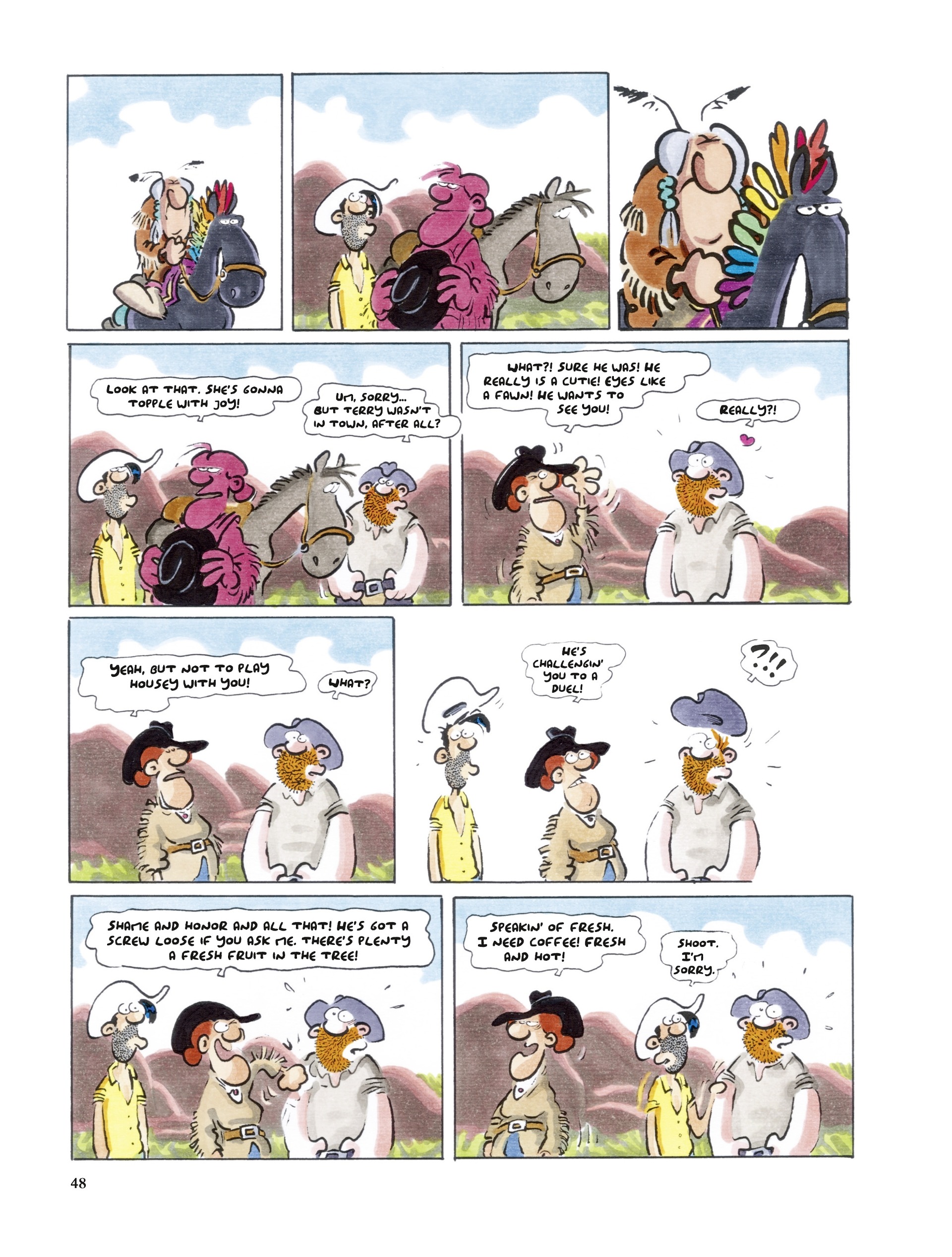 Lucky Luke: Swiss Bliss (2021-) issue 1 - Page 48