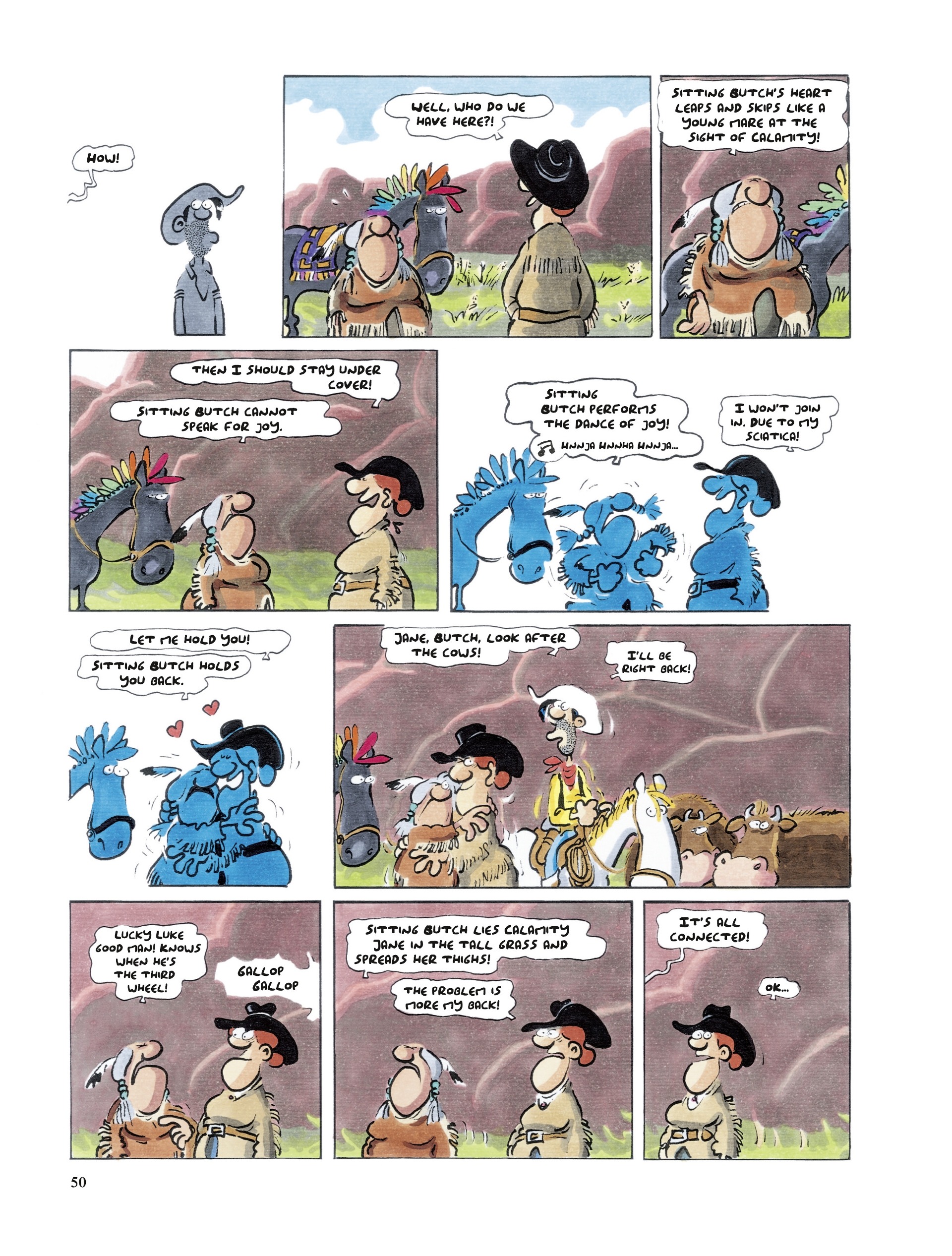 Lucky Luke: Swiss Bliss (2021-) issue 1 - Page 50