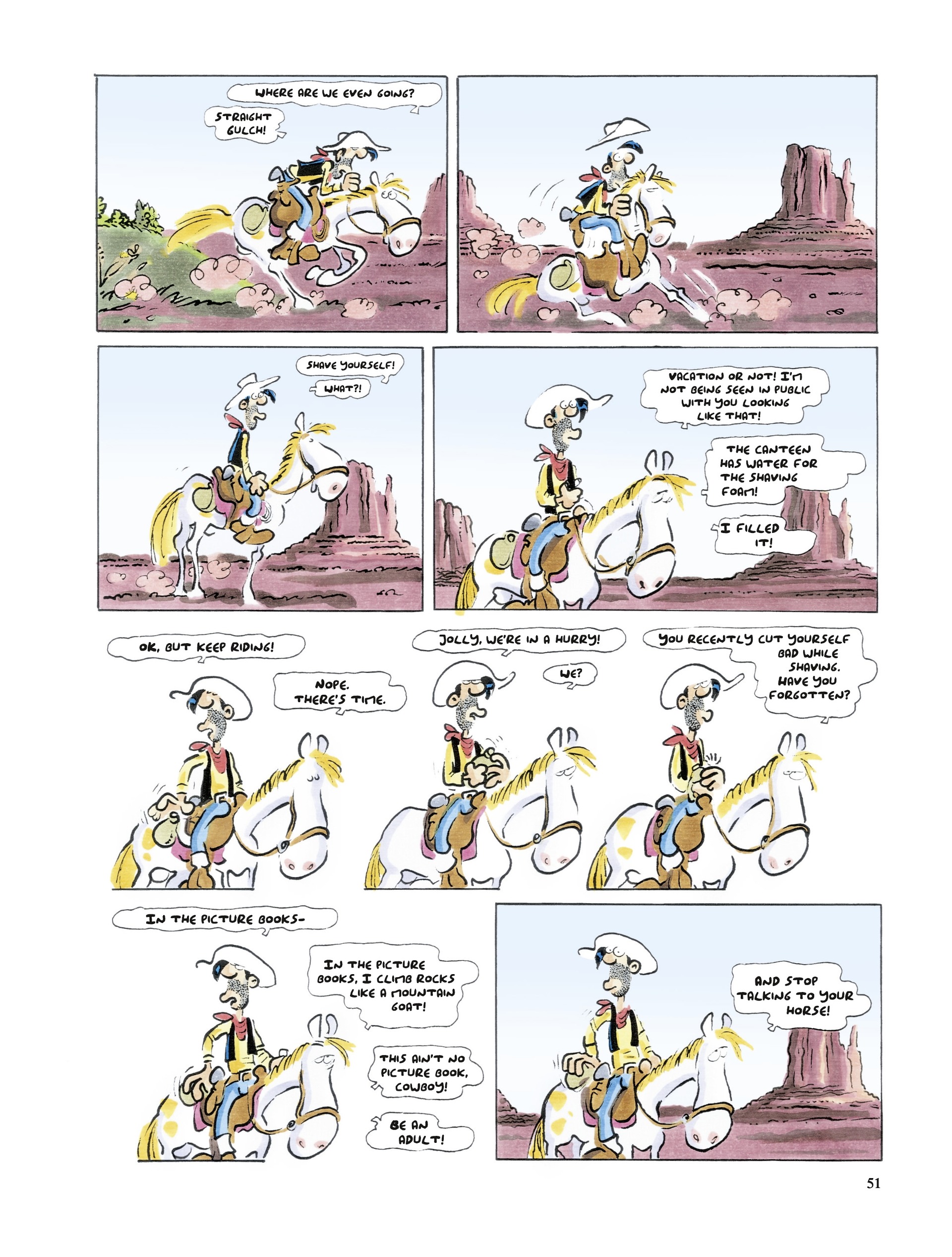 Lucky Luke: Swiss Bliss (2021-) issue 1 - Page 51