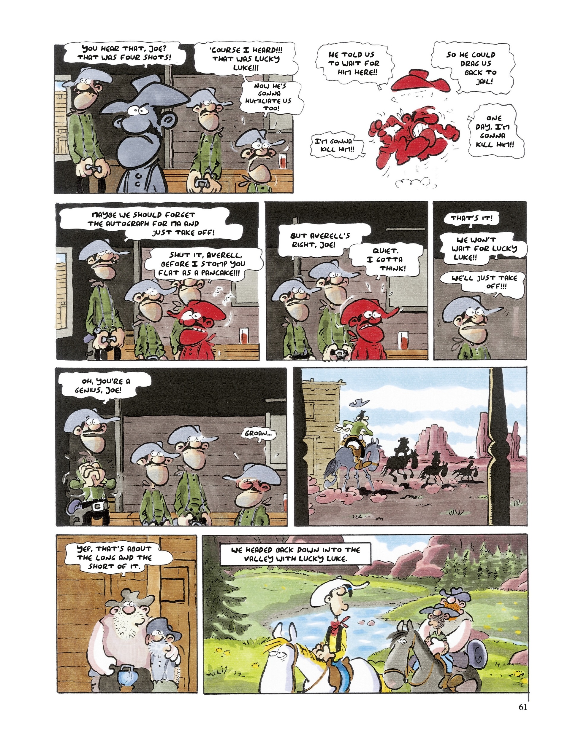 Lucky Luke: Swiss Bliss (2021-) issue 1 - Page 61