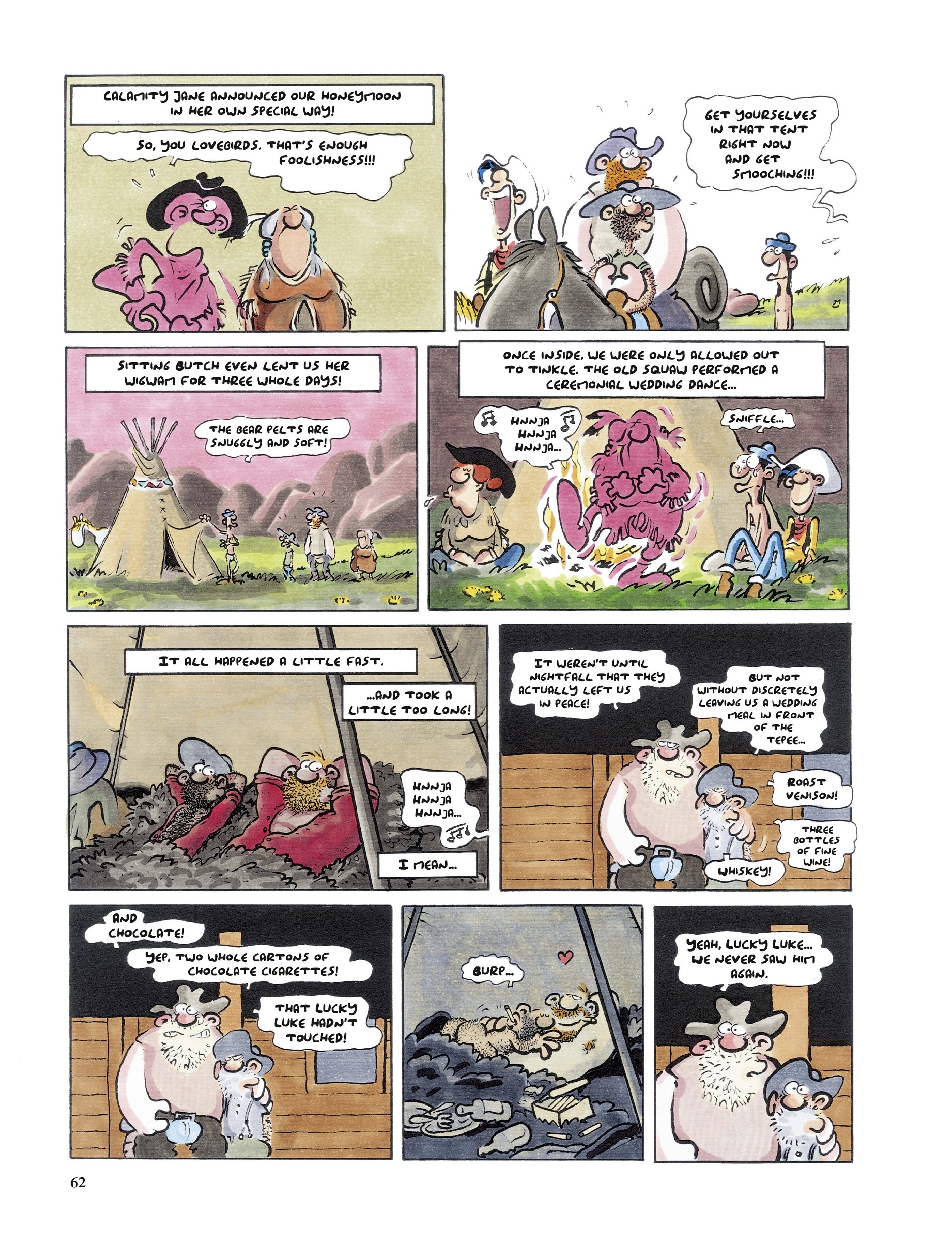 Lucky Luke: Swiss Bliss (2021-) issue 1 - Page 62