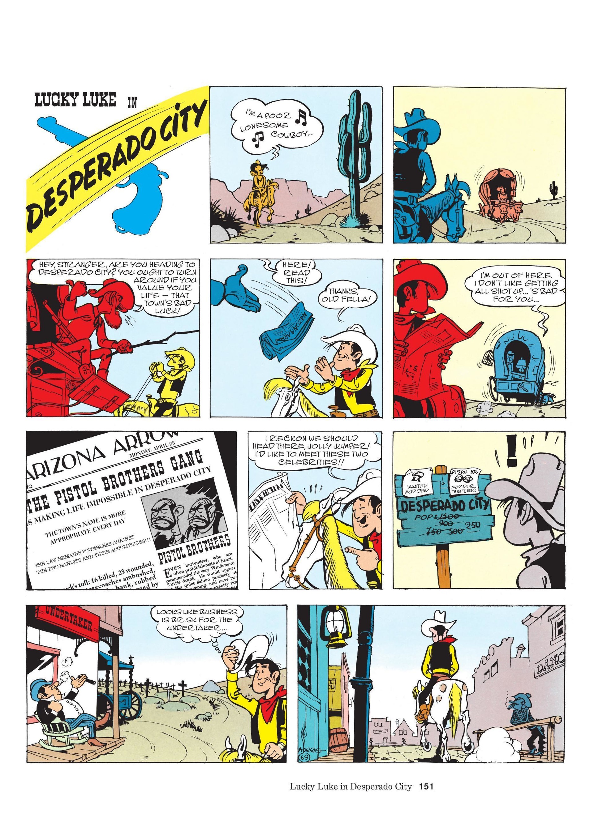 Lucky Luke: The Complete Collection (2019-) issue Vol. 1 - Page 150