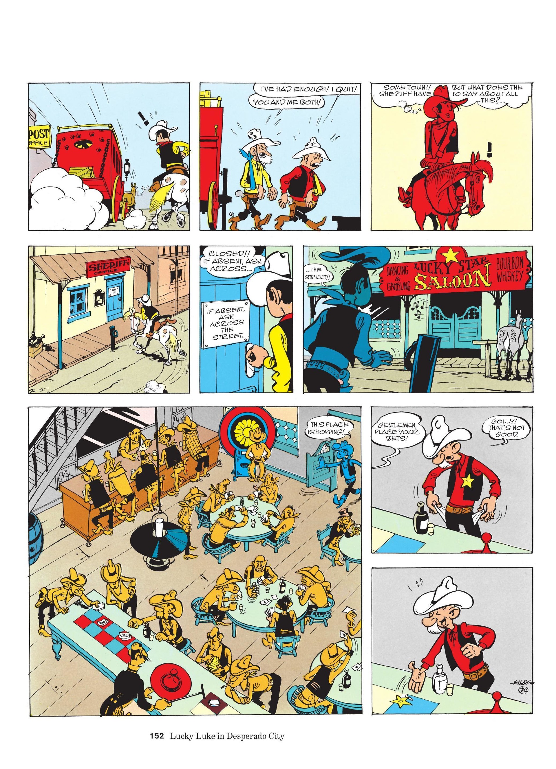 Lucky Luke: The Complete Collection (2019-) issue Vol. 1 - Page 151