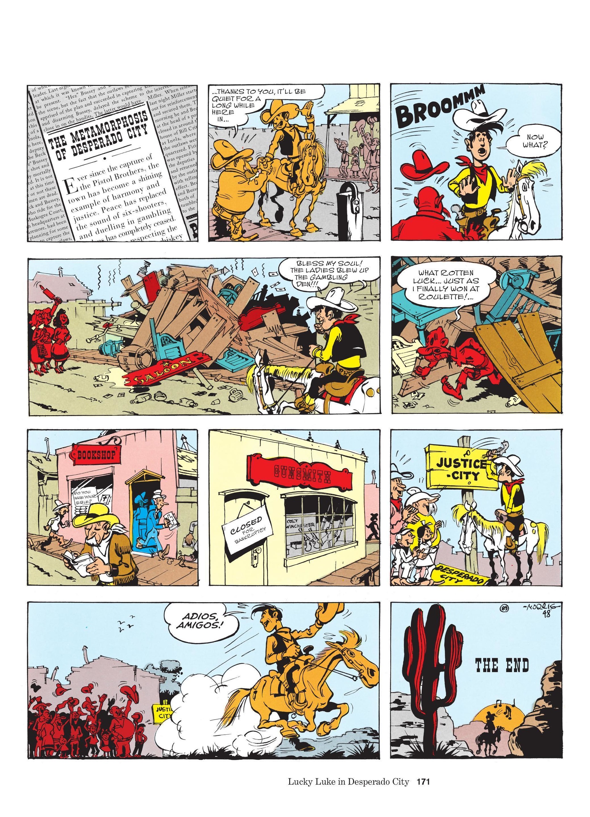 Lucky Luke: The Complete Collection (2019-) issue Vol. 1 - Page 170