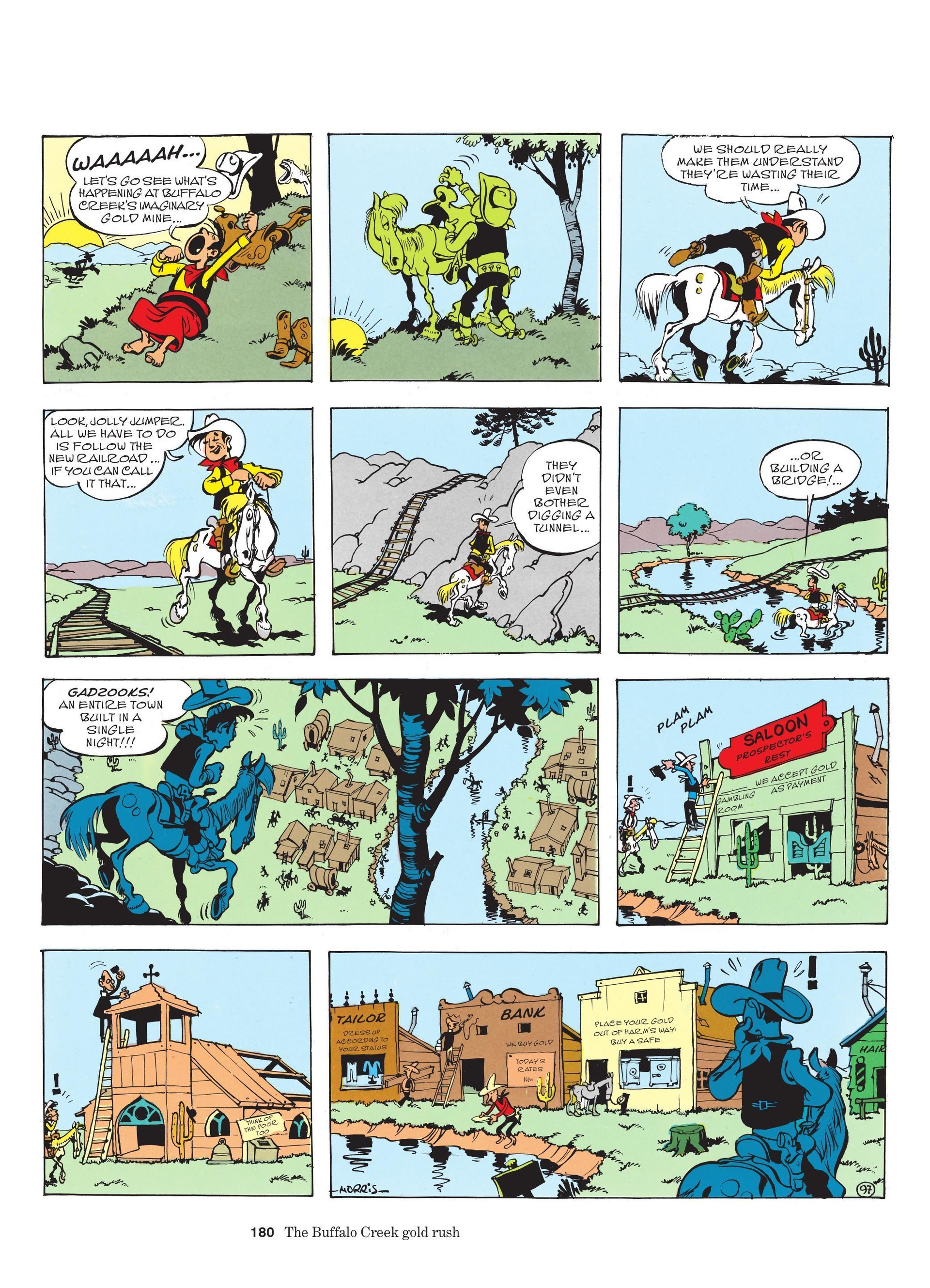 Lucky Luke: The Complete Collection (2019-) issue Vol. 1 - Page 179