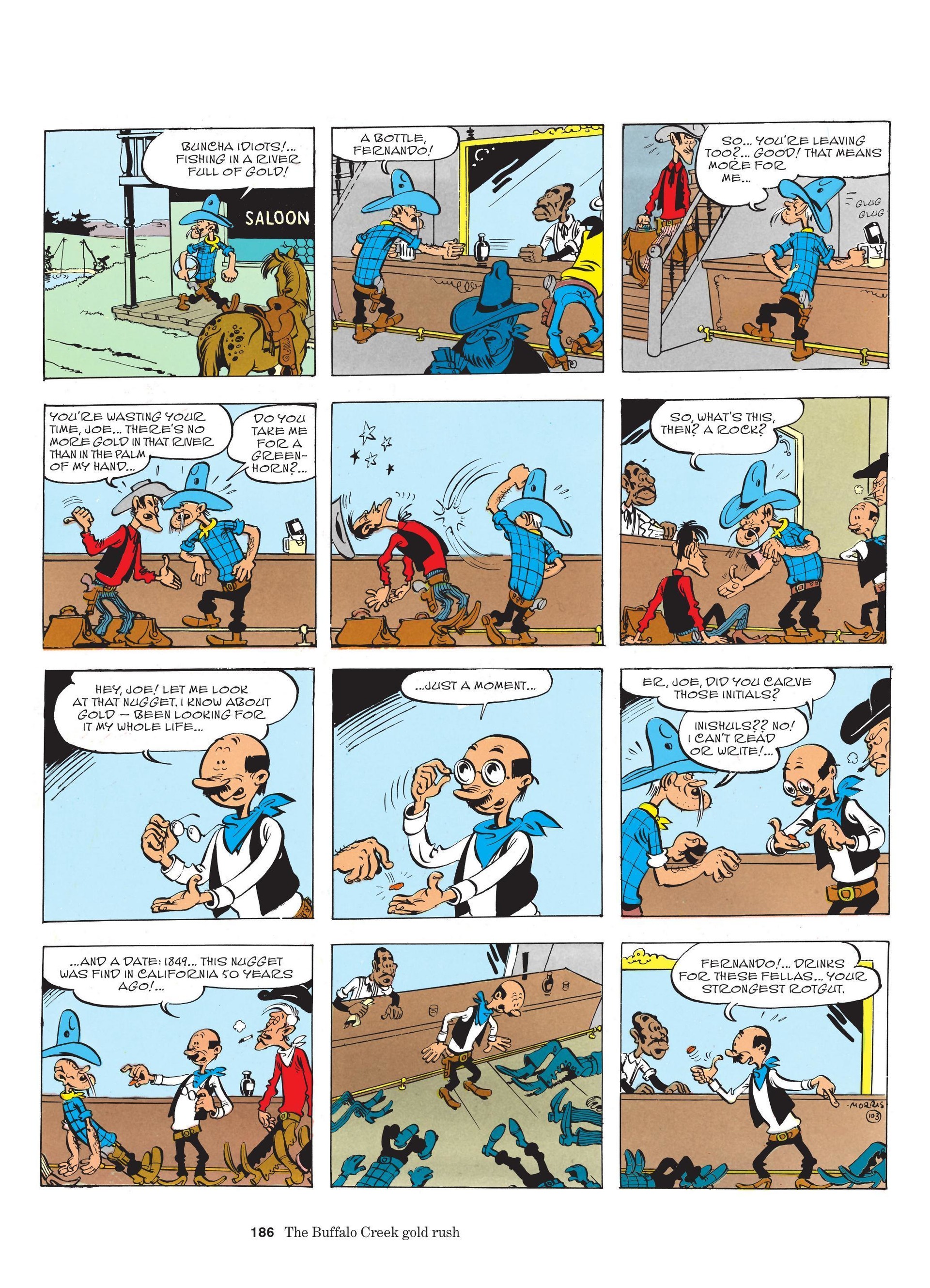 Lucky Luke: The Complete Collection (2019-) issue Vol. 1 - Page 185