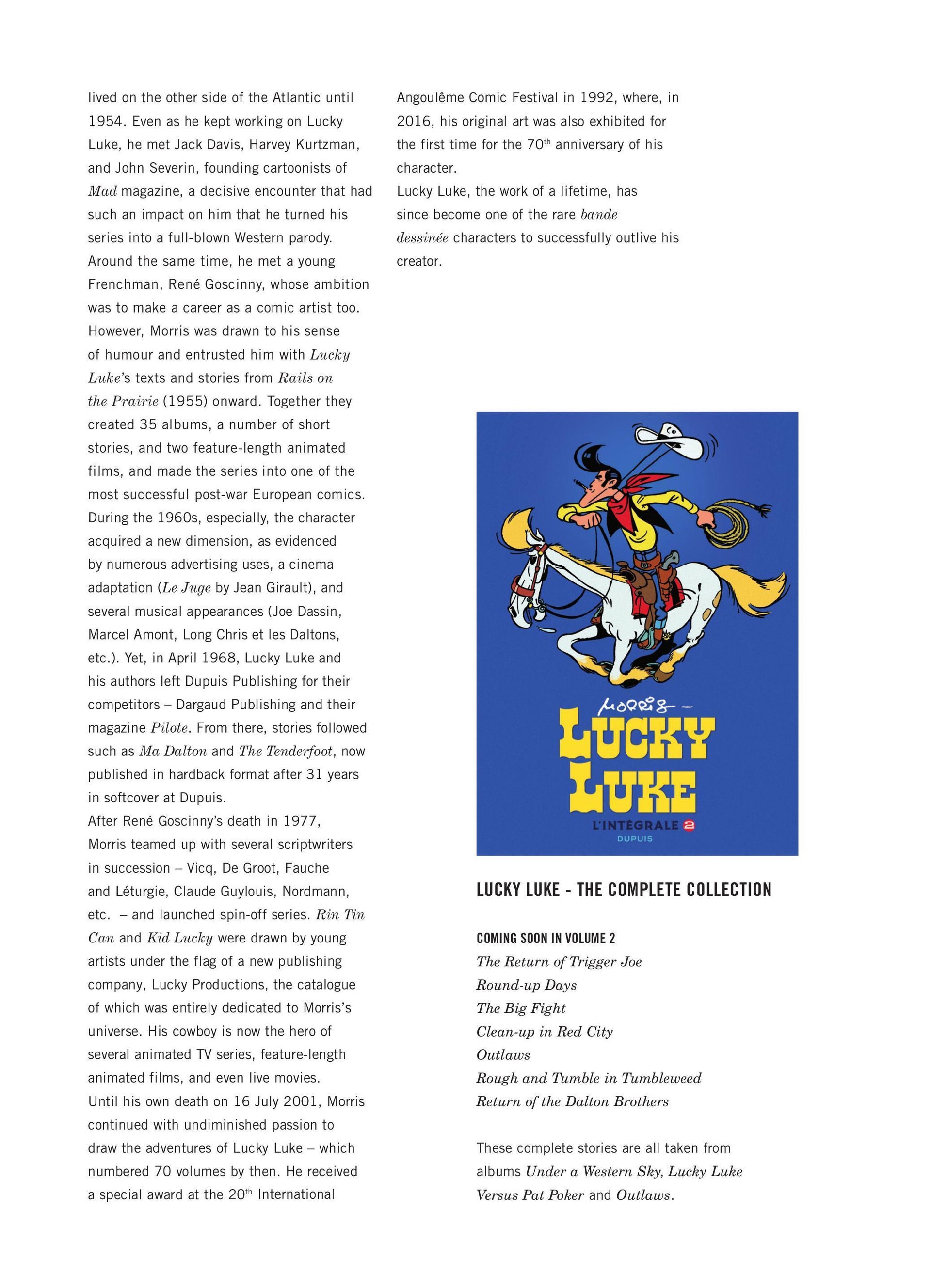 Lucky Luke: The Complete Collection (2019-) issue Vol. 1 - Page 211