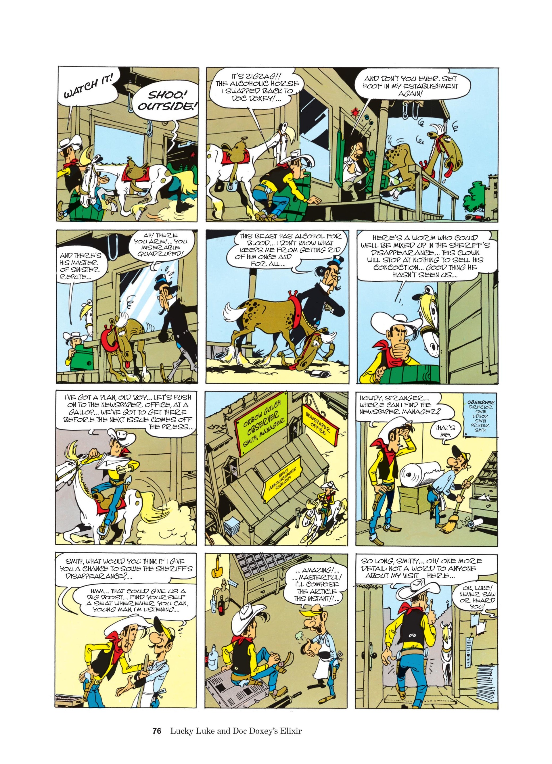 Lucky Luke: The Complete Collection (2019-) issue Vol. 3 - Page 76