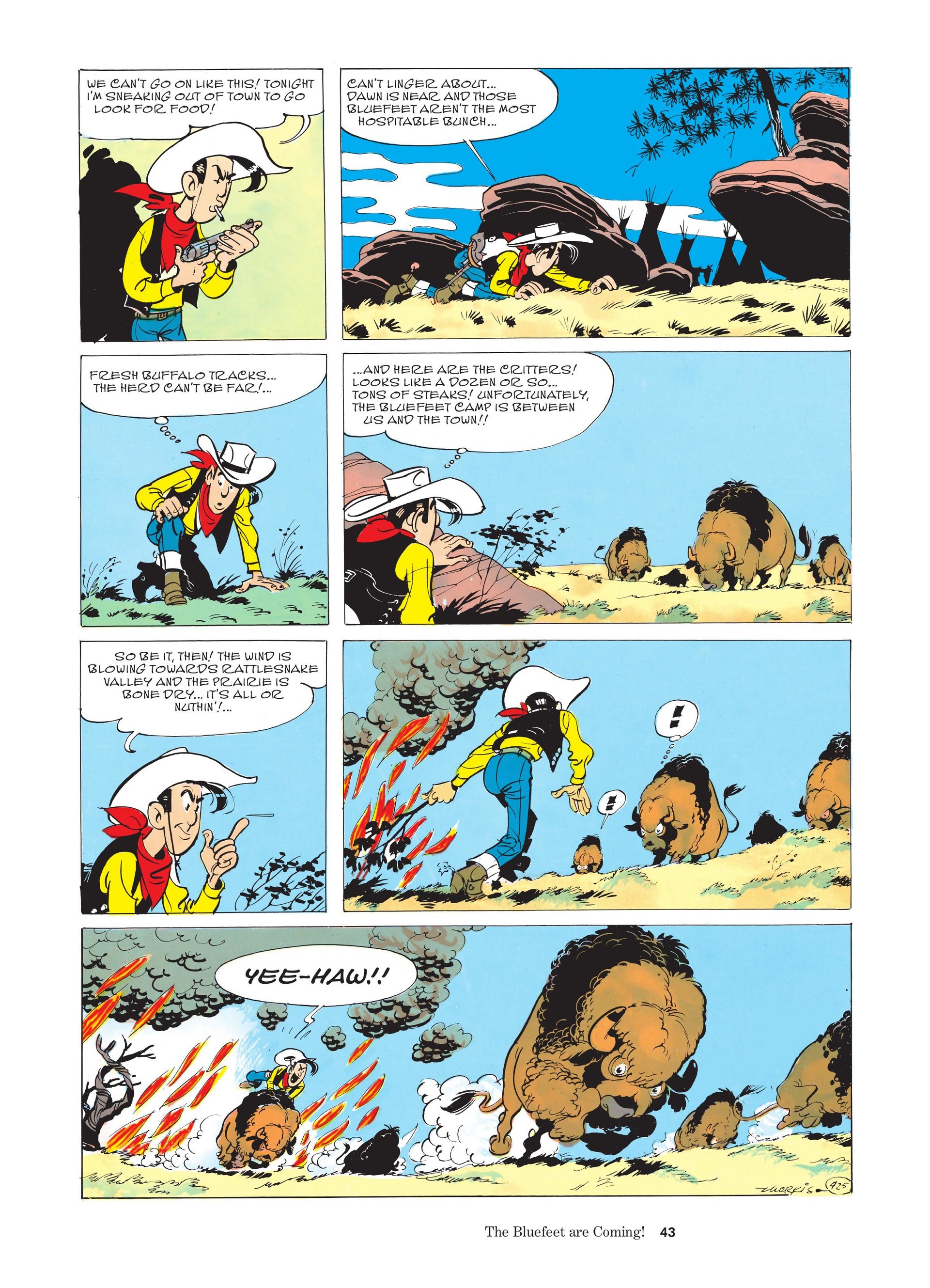 Lucky Luke: The Complete Collection (2019-) issue Vol. 4 - Page 45