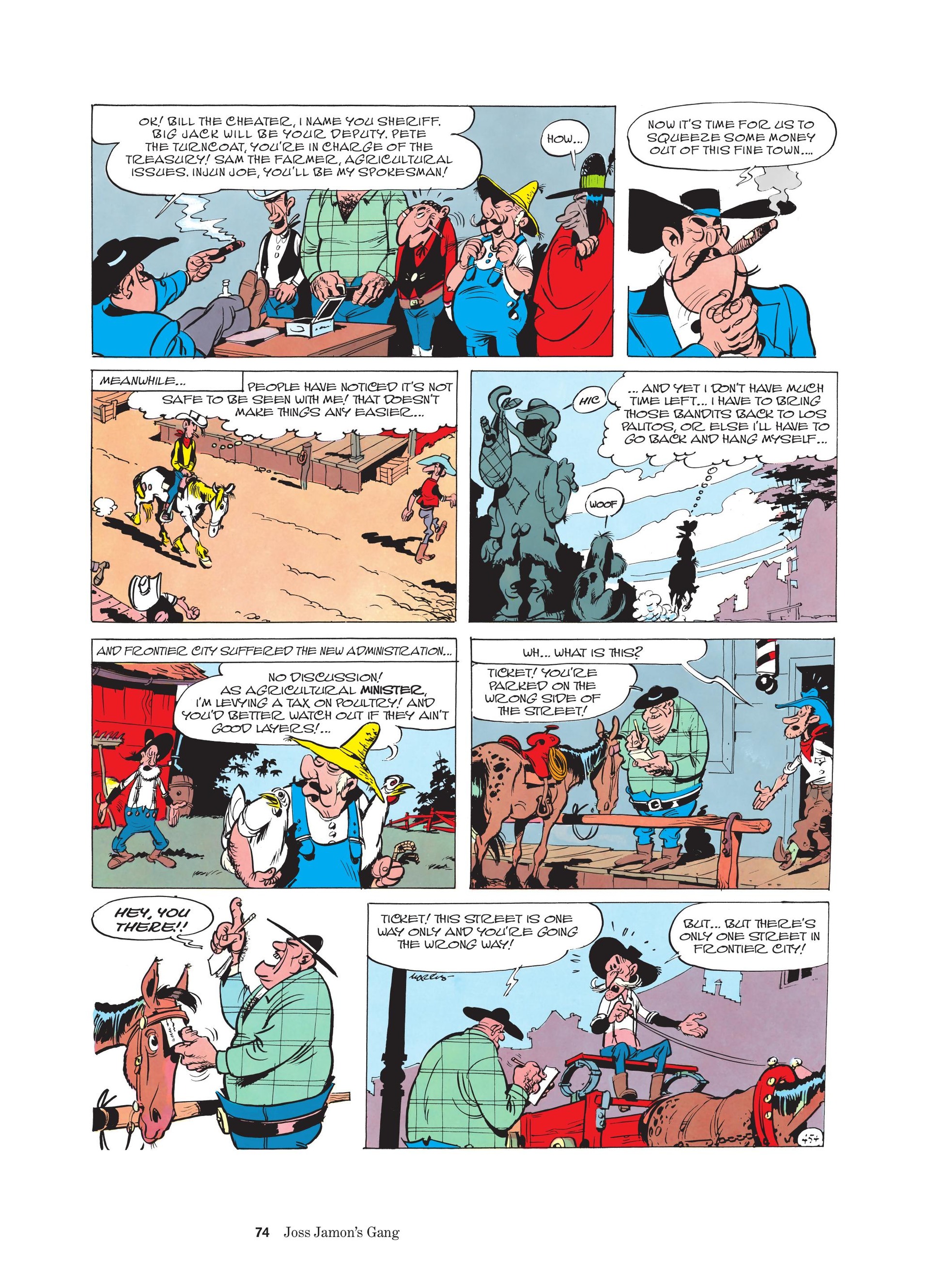 Lucky Luke: The Complete Collection (2019-) issue Vol. 4 - Page 76