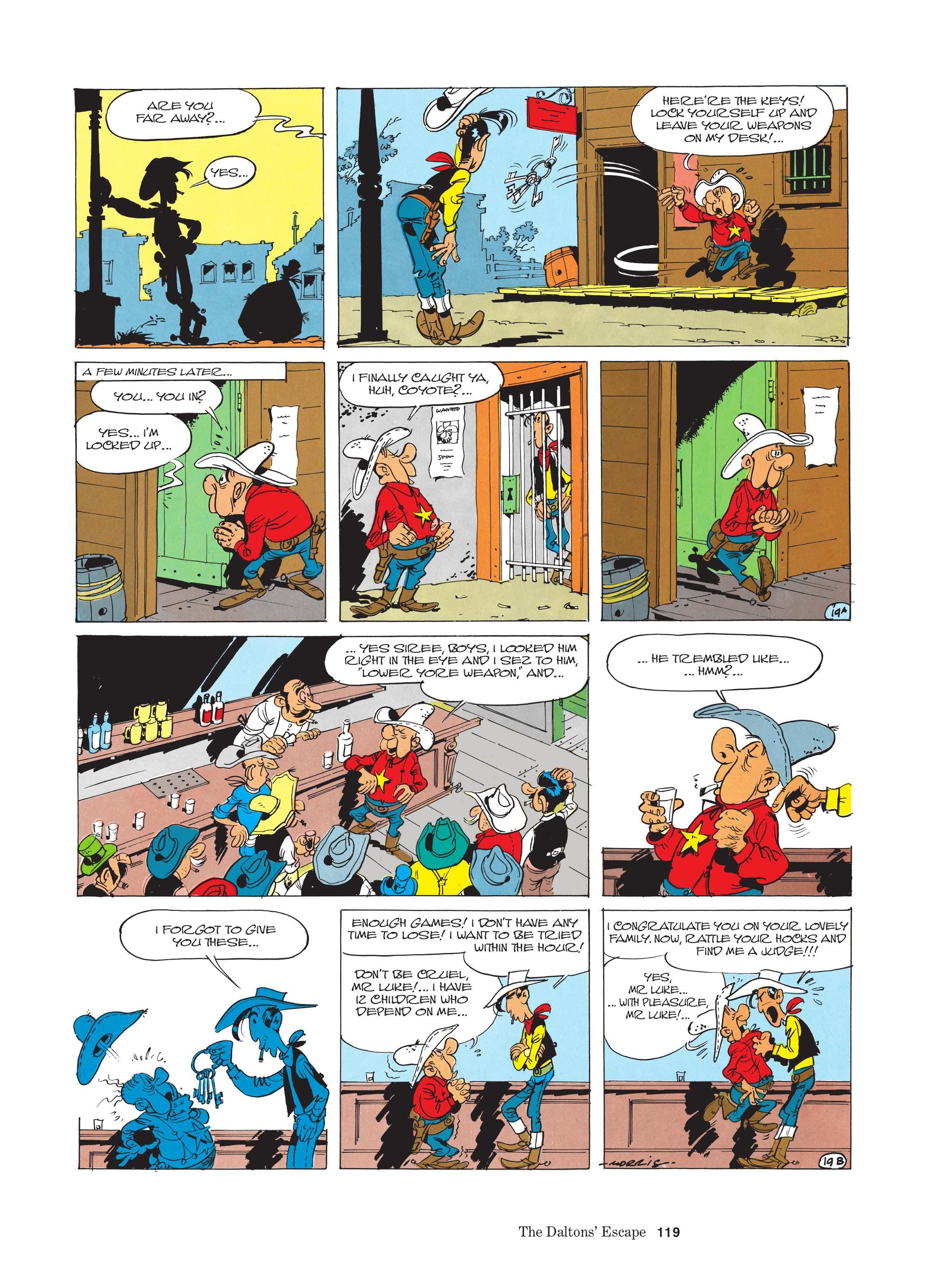 Lucky Luke: The Complete Collection (2019-) issue Vol. 5 - Page 121