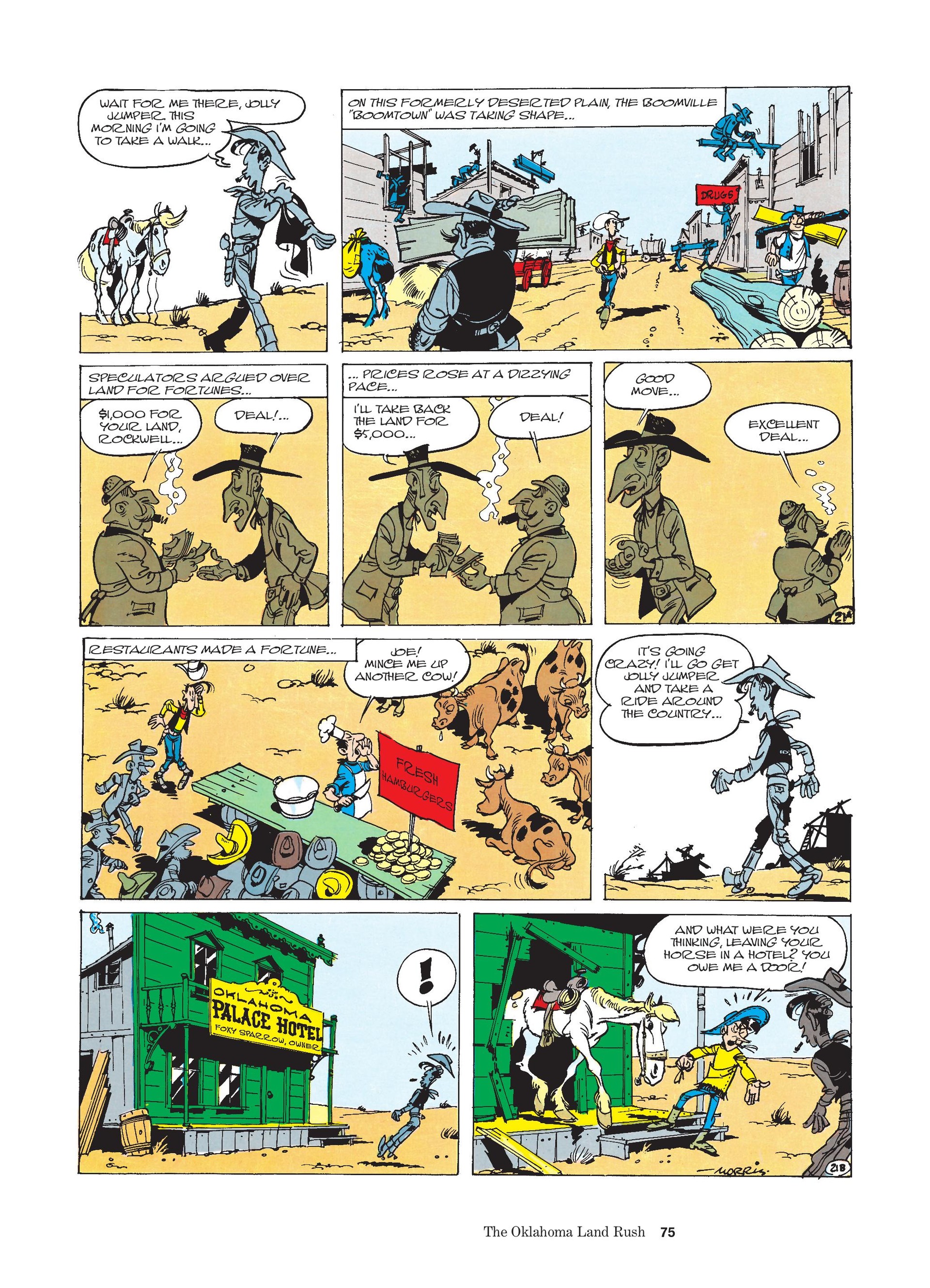 Lucky Luke: The Complete Collection (2019-) issue Vol. 5 - Page 77